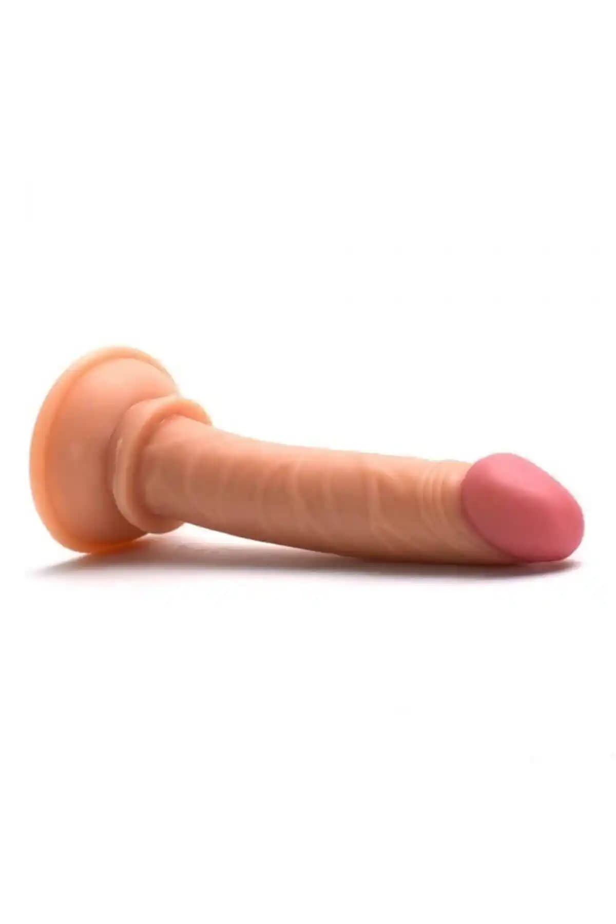 Erox Anal İnce Vantuzlu 13 Cm Realistik Dildo Güvenli ve Detaylı Tasarımıyla Öne Çıkar