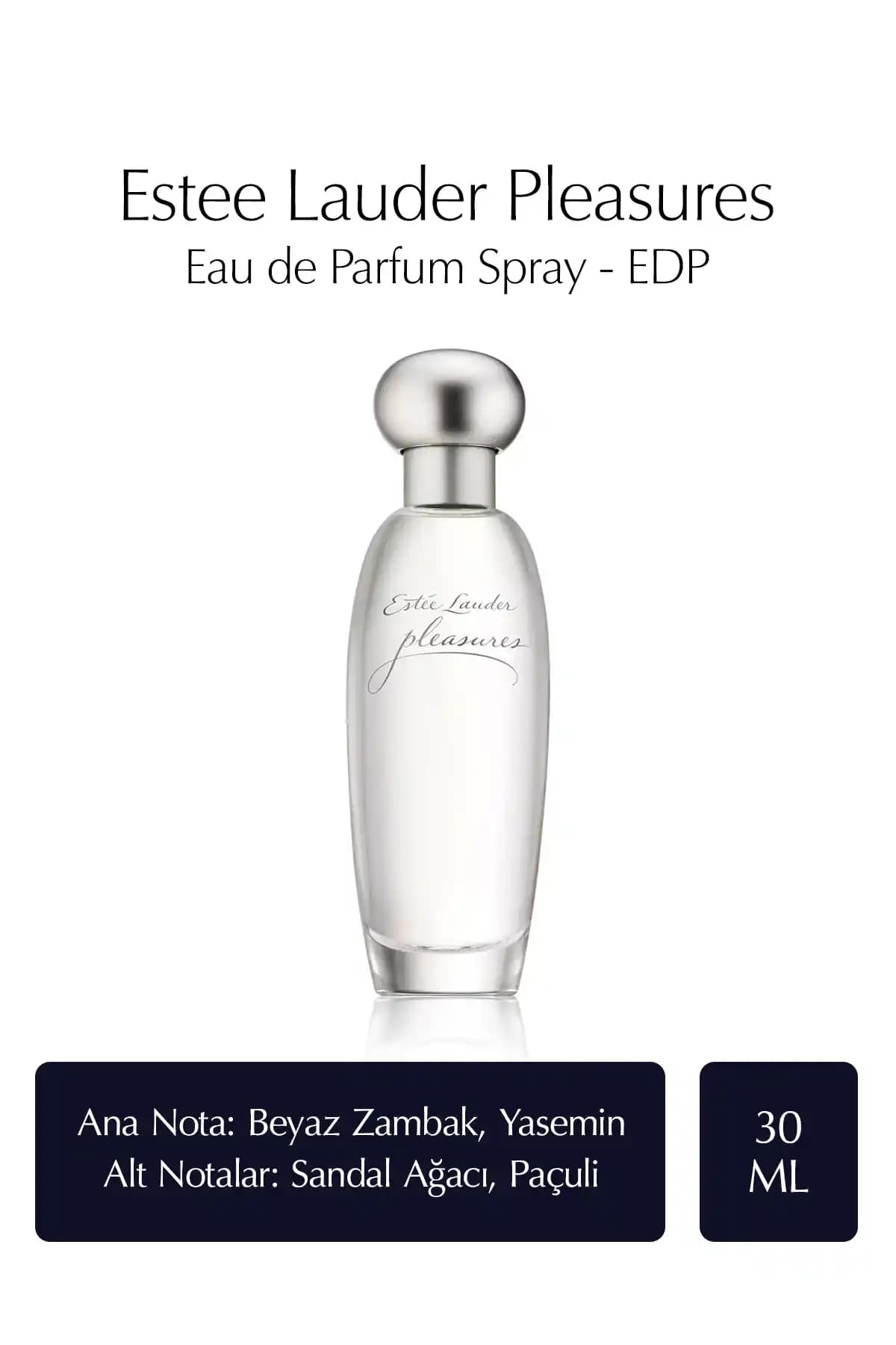 Estée Lauder Pleasures EDP Kadın Parfümü Doğal Çiçek Notalarıyla Zarif ve Ferah Bir Koku