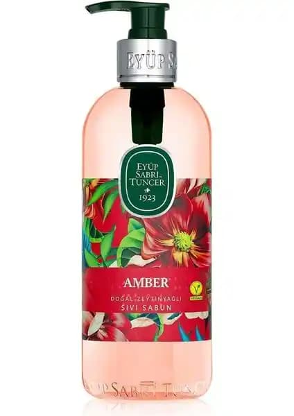 Eyüp Sabri Tuncer 500 ml Sabun Amber Doğal İçeriklerle Ferahlatıcı Temizlik Deneyimi