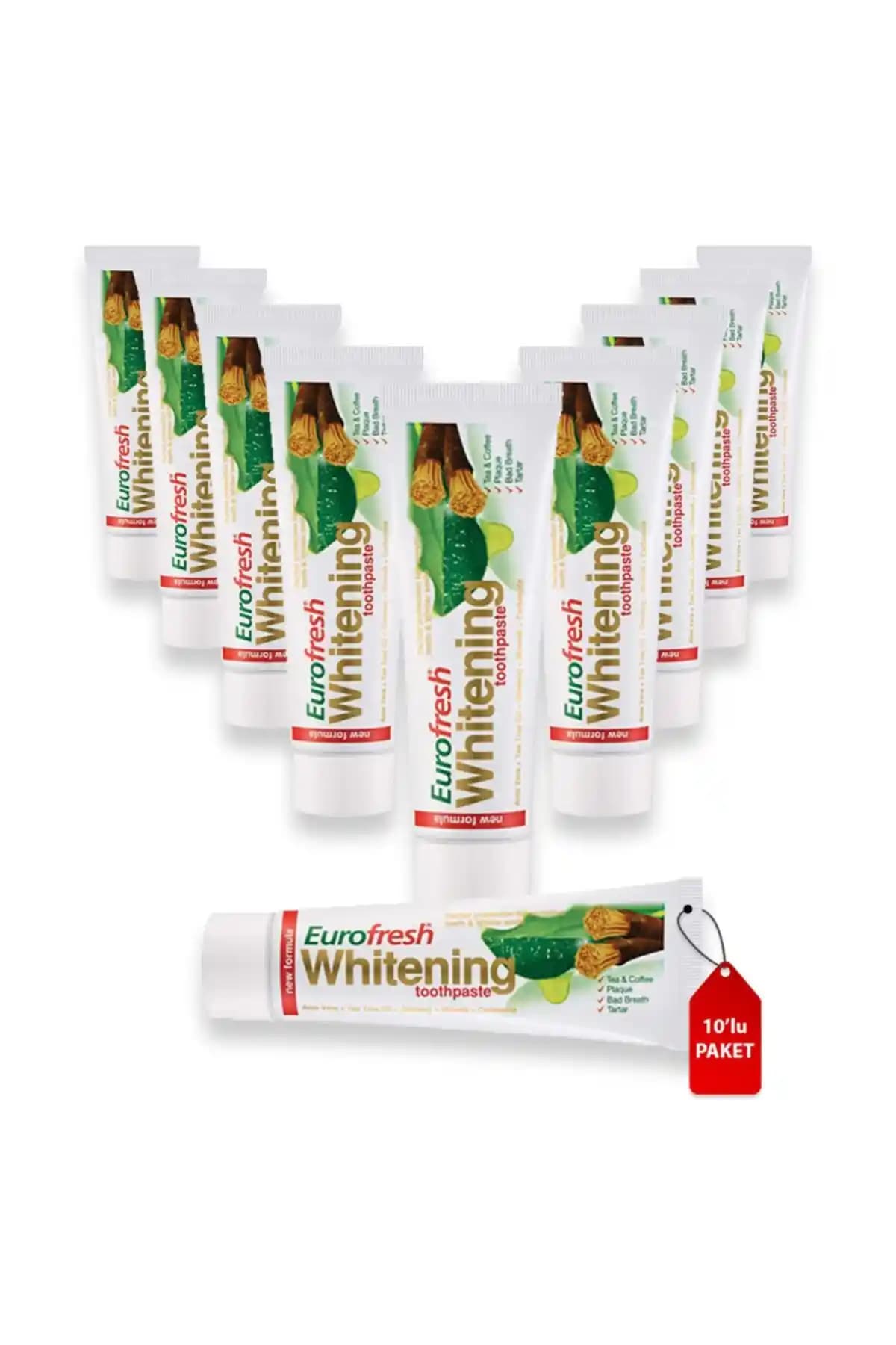 Farmasi Eurofresh Misvaklı Beyazlatıcı Diş Macunu: Doğal ve Etkili Diş Temizliği İçin Güvenilir Seçenek