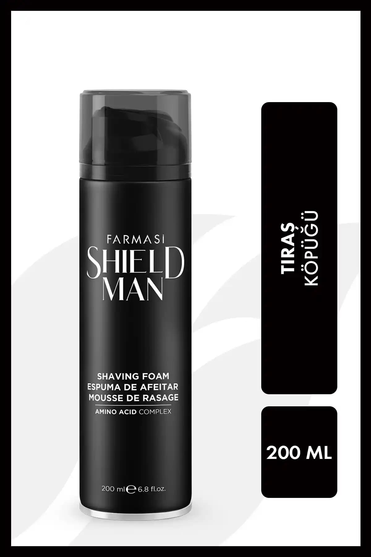 Farmasi Shield Man Tıraş Köpüğü: Hassas Ciltler İçin Doğal ve Güvenilir Tıraş Deneyimi