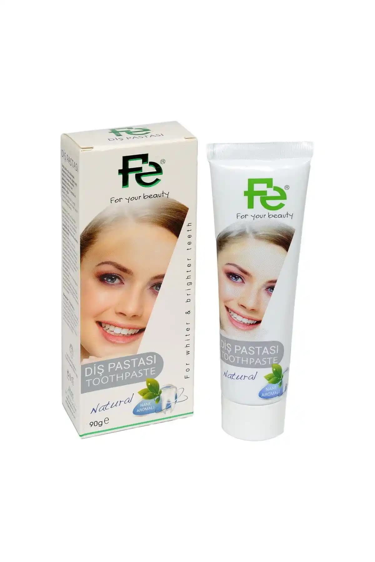 Fe Diş Pastası Natural Herbal 90 Gr: Doğal İçeriklerle Beyazlatıcı ve Güçlendirici Diş Bakımı
