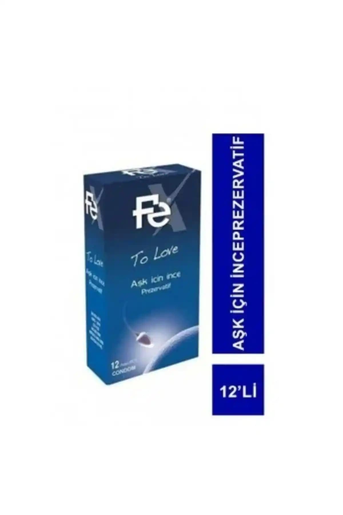 Fe Prezervatif To Love 12'li: Güvenli ve Konforlu Cinsel Sağlık Ürünü