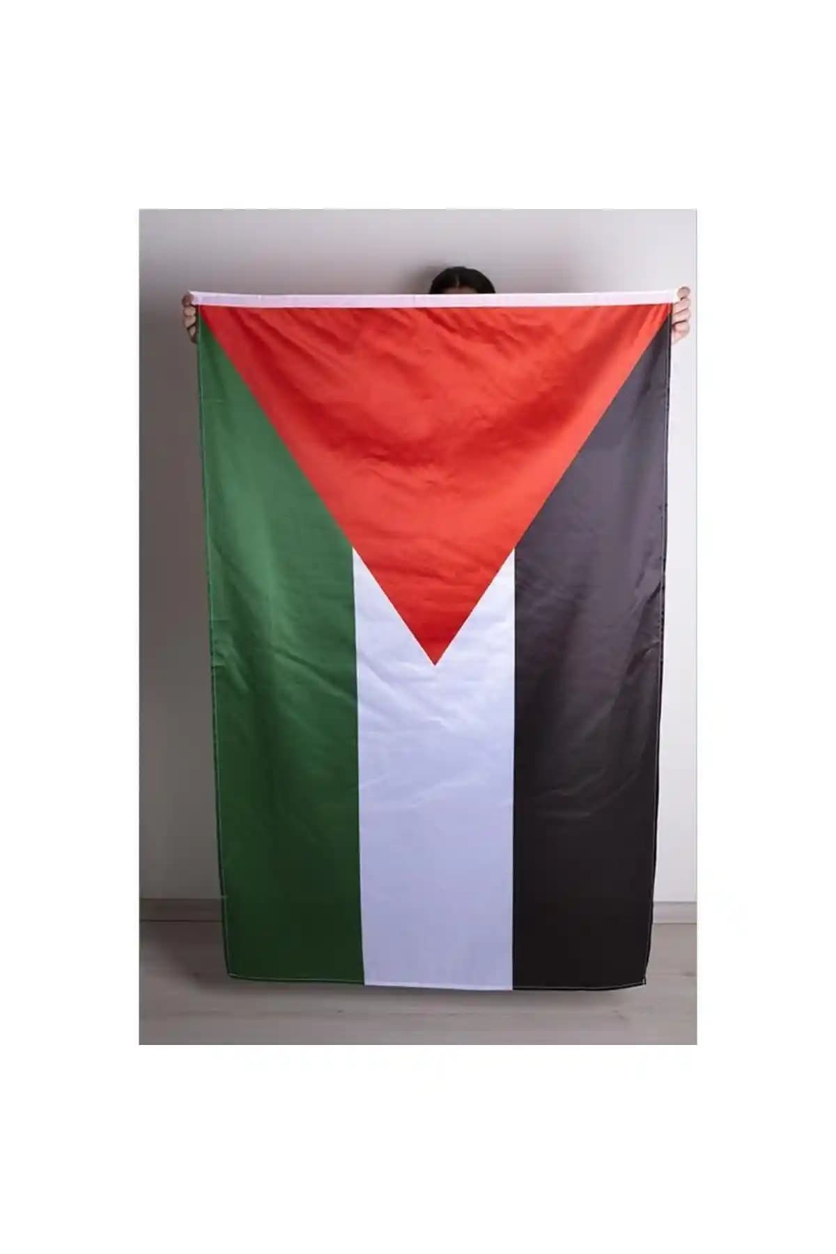 Filistin Milli Bayrağı: Yüksek Kalite Polyester Dış Mekan Kullanımı İçin Tasarlanmış