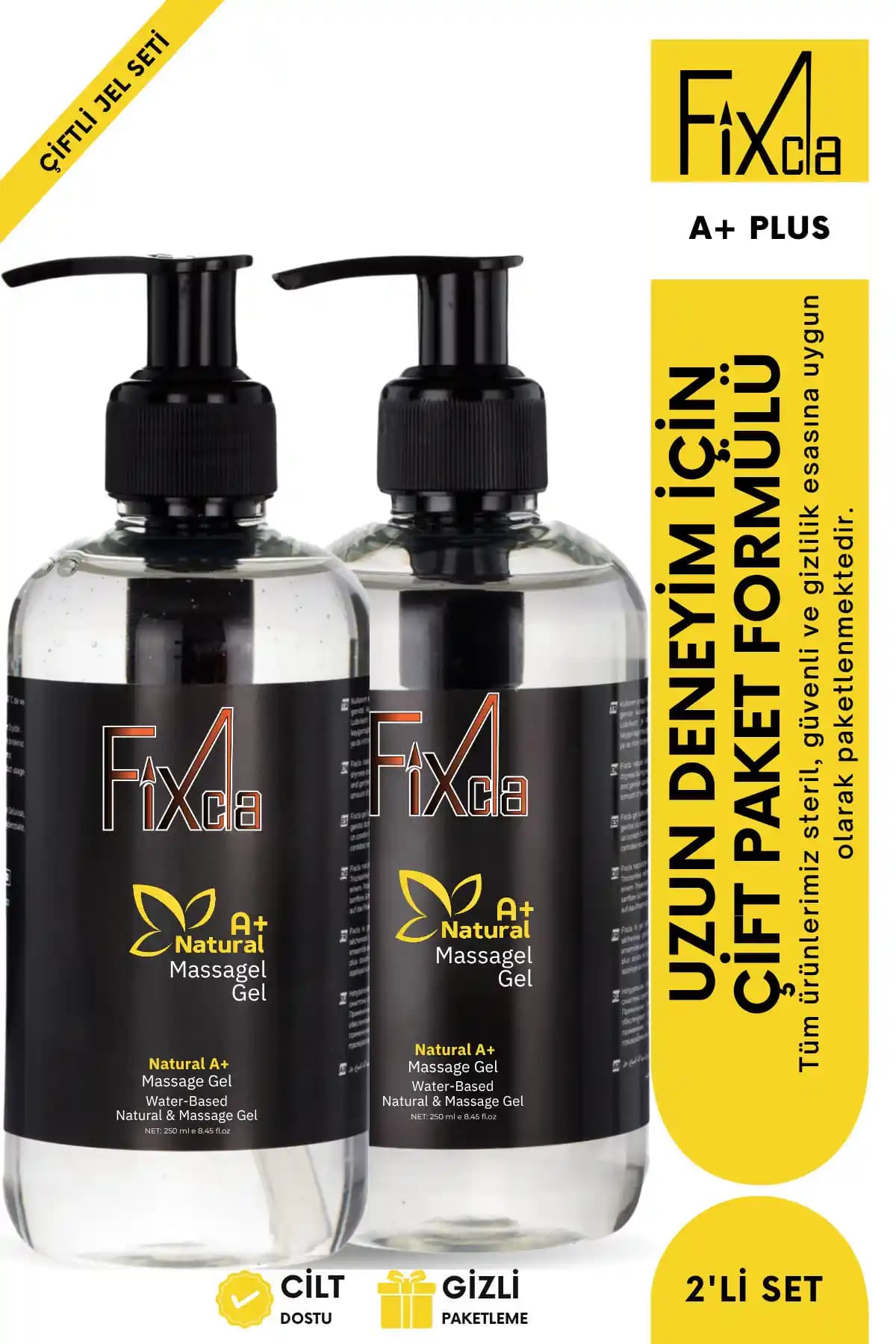 FixCla A+ Plus Anal Kayganlaştırıcı Masaj Jeli: Güvenli ve Uzun Süreli Kayganlık Sağlayan Ürün