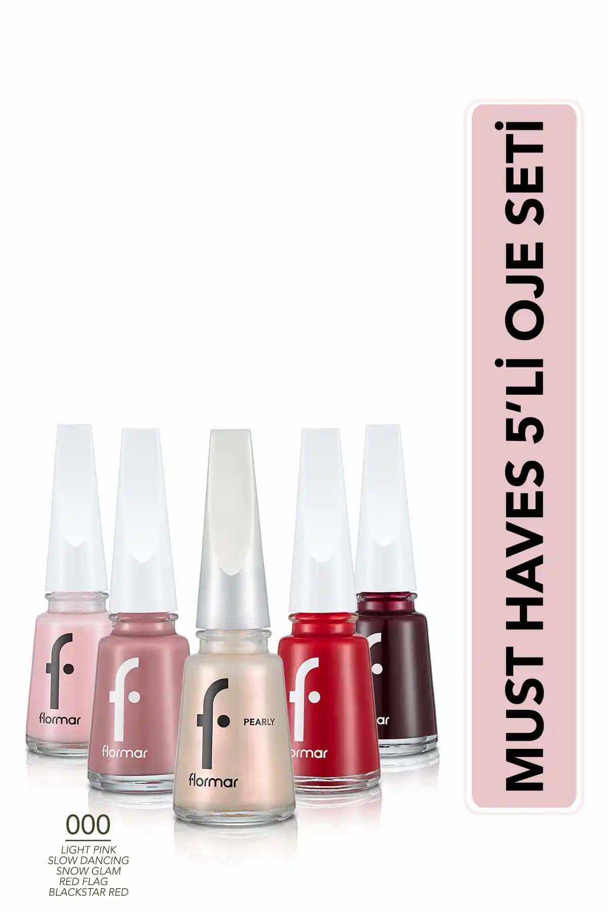 Flormar Must Have 5'li Oje Seti Renkli ve Parlak Makyaj Deneyimi Sunar