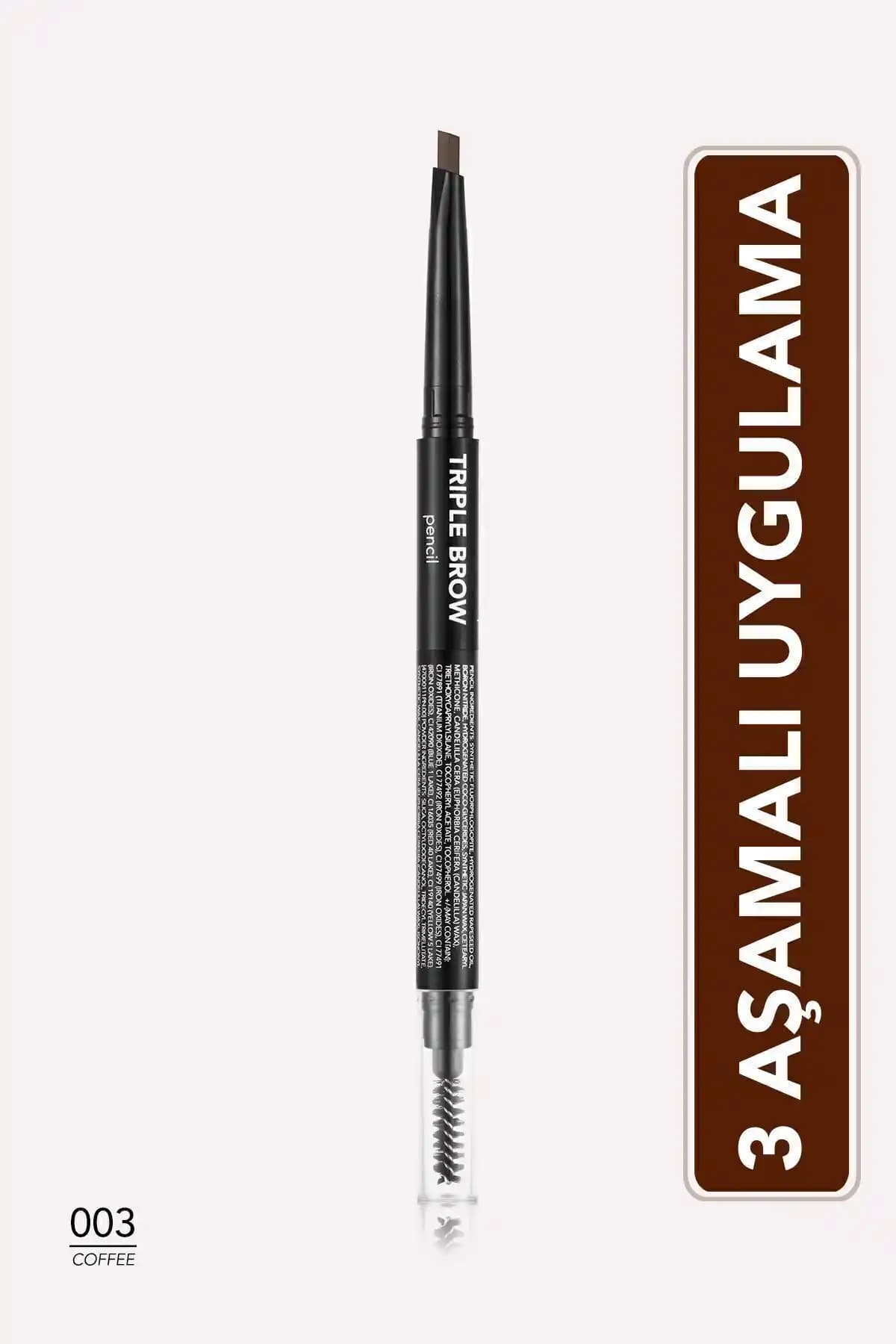 Flormar Triple Brow 3'ü 1 Arada Kremsi Kaş Makyaj Kalemi İnceleme ve Kullanım Rehberi