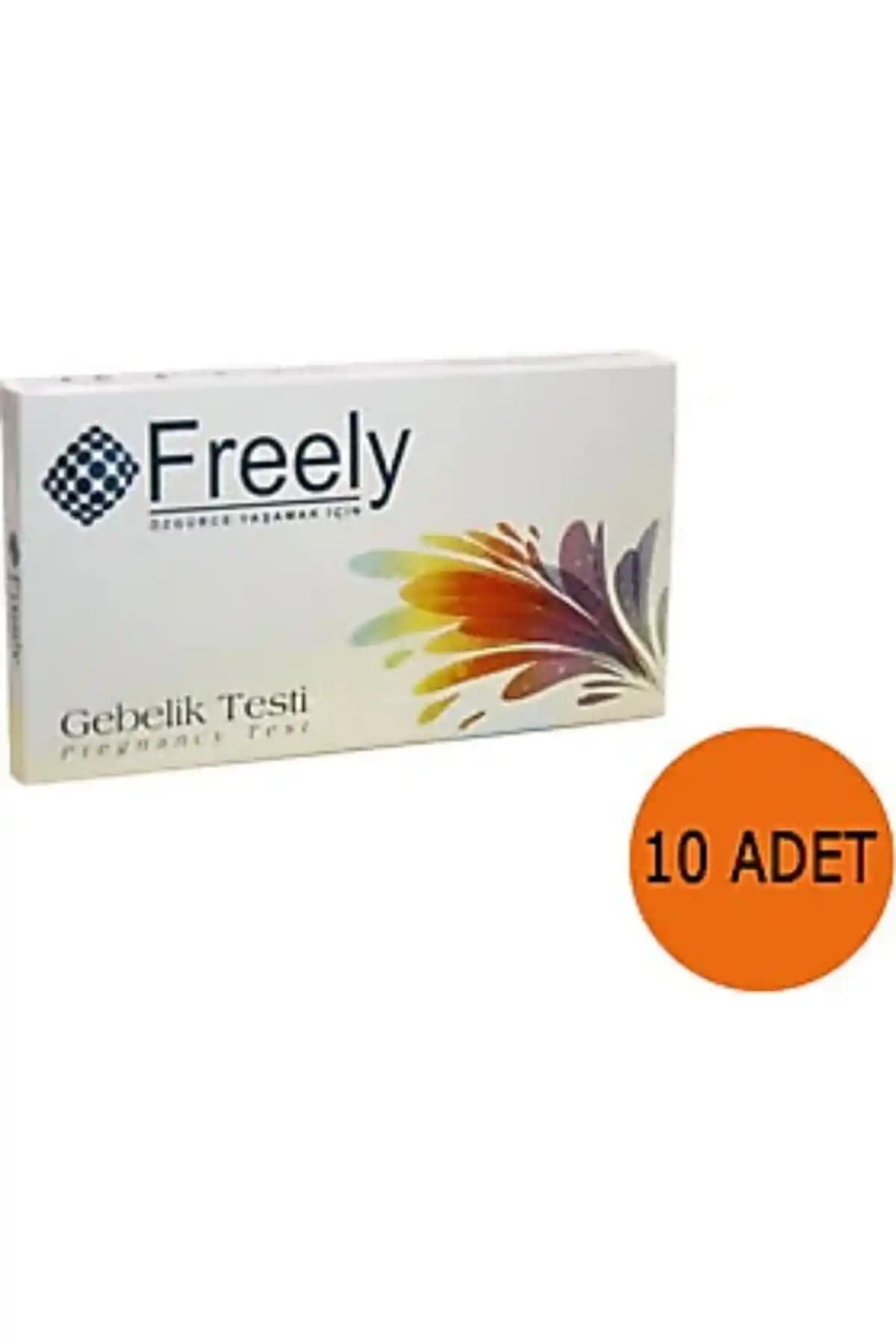 Freely Gebelik Testi X 10 Adet: Güvenilir ve Ekonomik Evde Gebelik Testi Çözümü