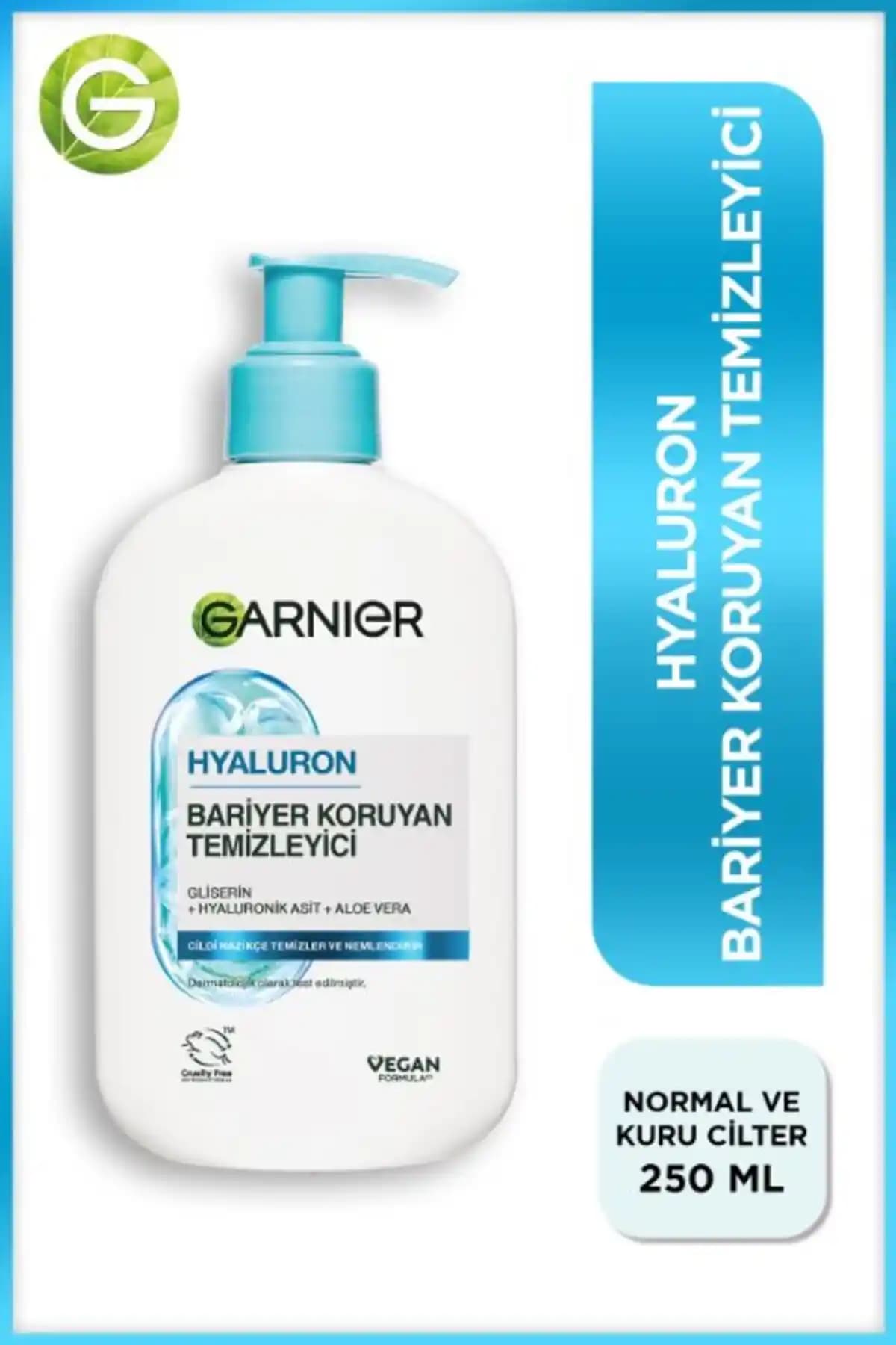 Garnier Hyaluronik Aloe Nemlendirici ve Yatıştırıcı Temizleyici Ürün İncelemesi