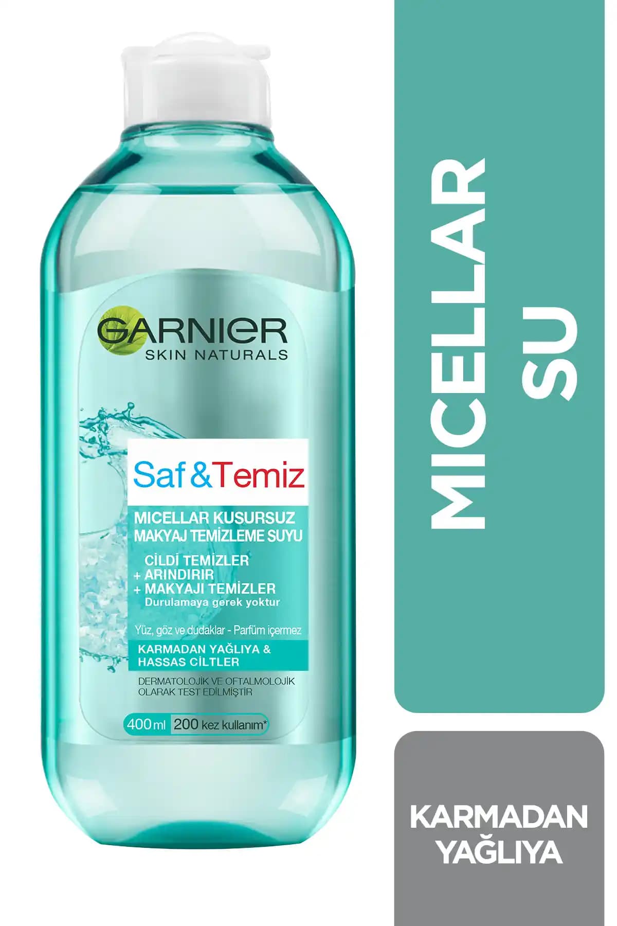 Garnier Saf & Temiz Kusursuz Makyaj Temizleme Suyu: Hassas Ciltler İçin Güvenilir Çözüm