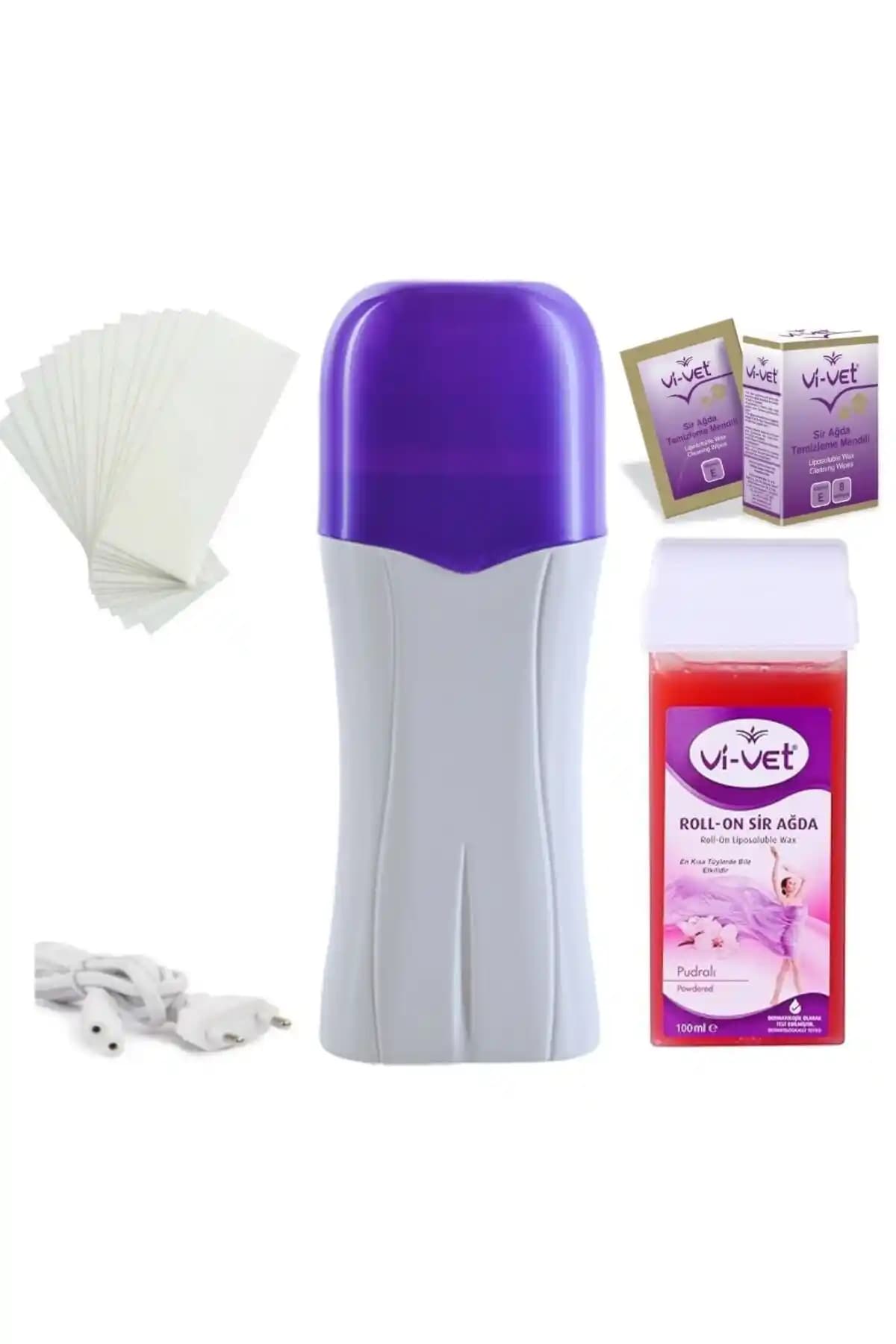 Genel Markalar Kartuş Isıtıcı Makine Pudralı Seti Hassas Ciltler İçin Etkili Epilasyon Çözümü