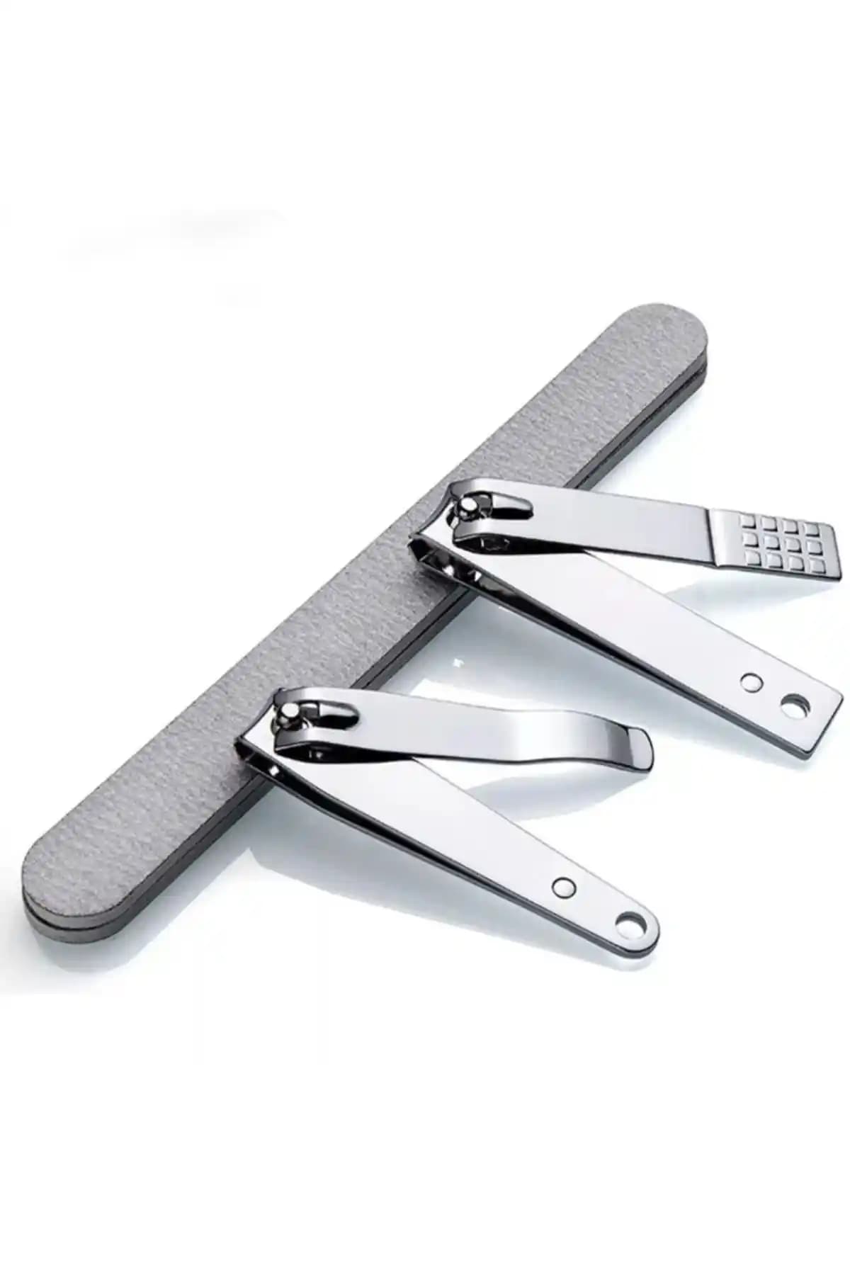 Genel Markalar Paslanmaz 2'li Tırnak Makası Seti: Dayanıklı ve Pratik Kullanım İçin Uygun