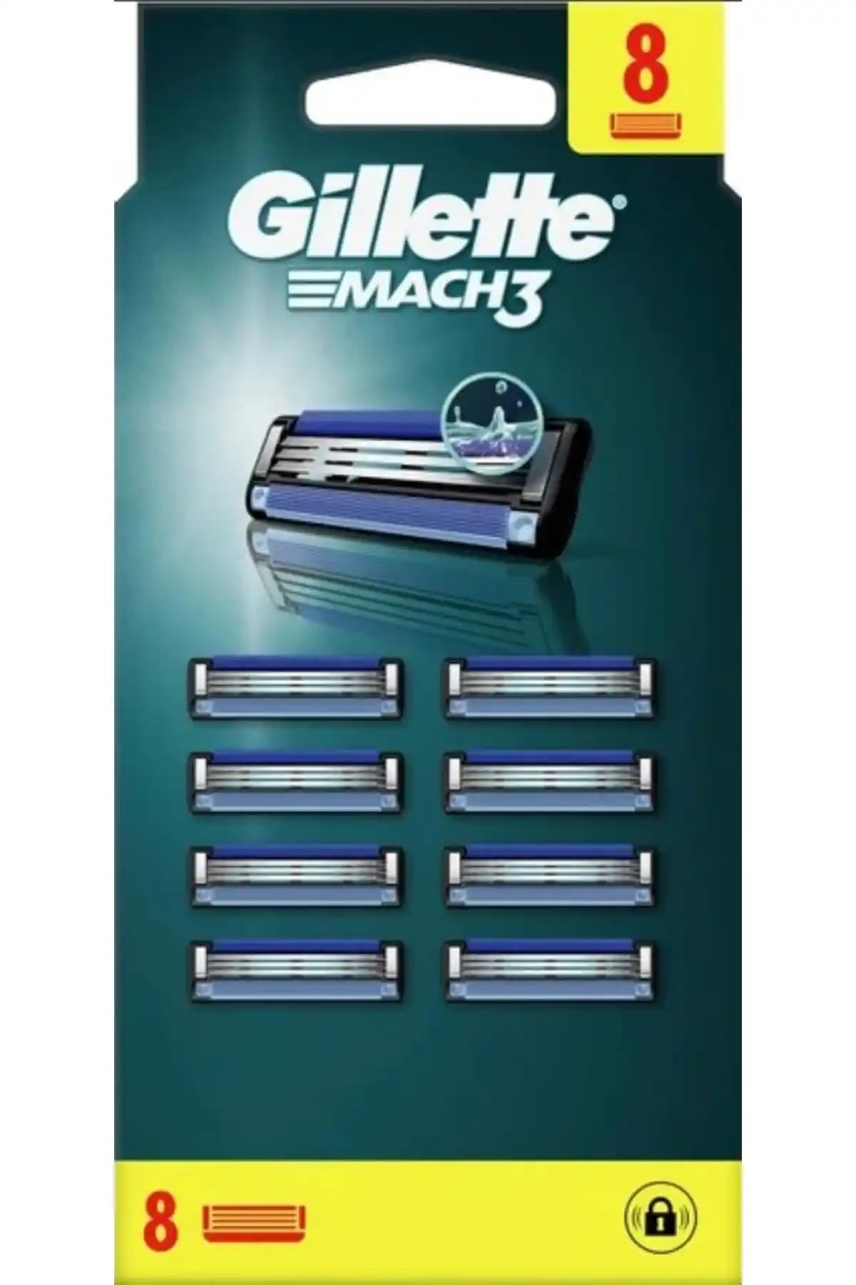 Gillette Mach3 Yedek Tıraş Bıçağı: Uzun Ömürlü ve Konforlu Erkek Bakım Ürünü
