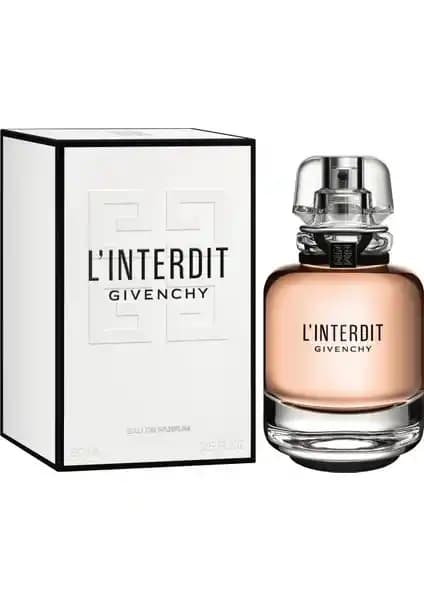 Givenchy L'Interdit Edp 80 ml Kadın Parfümü Odunsu ve Çiçeksi Notalarla Şıklık ve Güveni Yansıtır