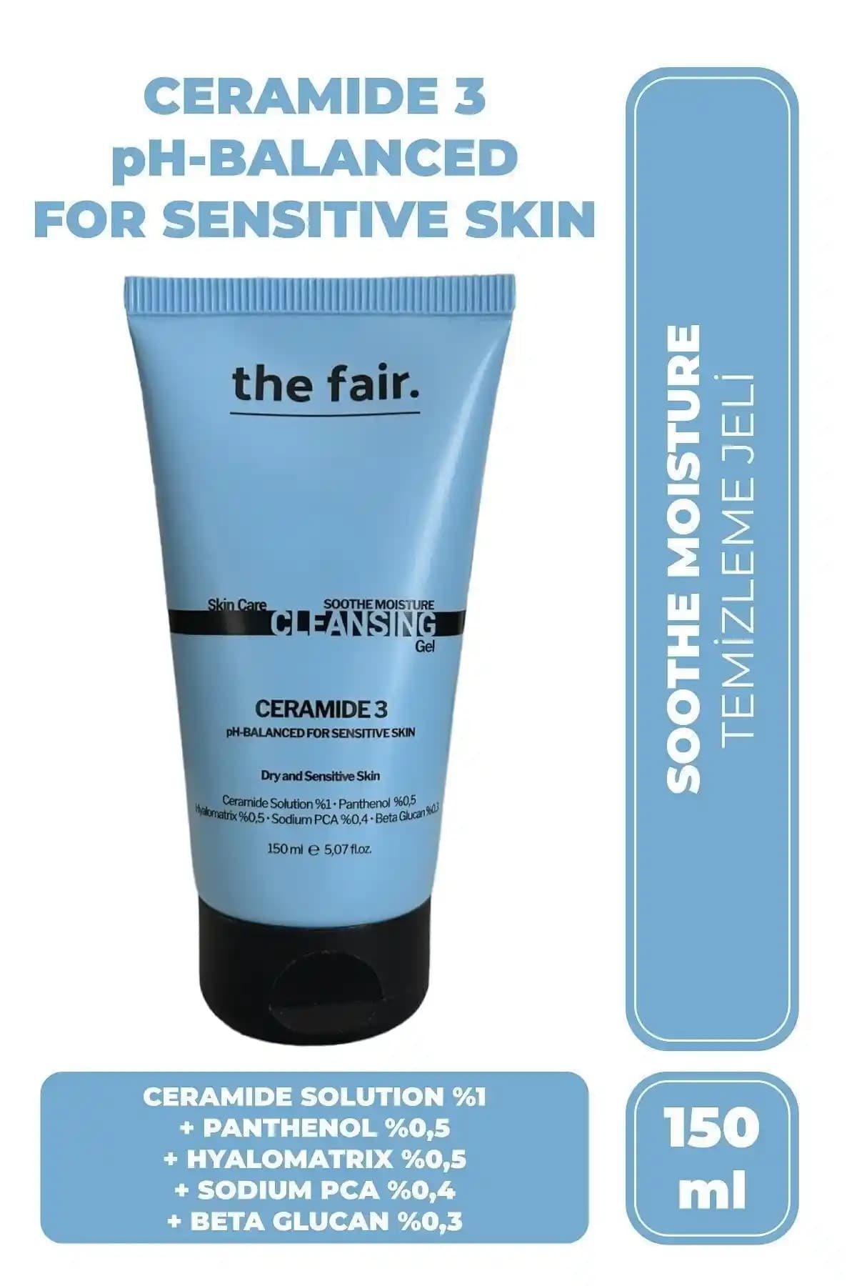 Hassas ve Kuru Ciltler İçin Nemlendirici Yüz Yıkama Jeli - Derinlemesine Temizlik ve Koruma