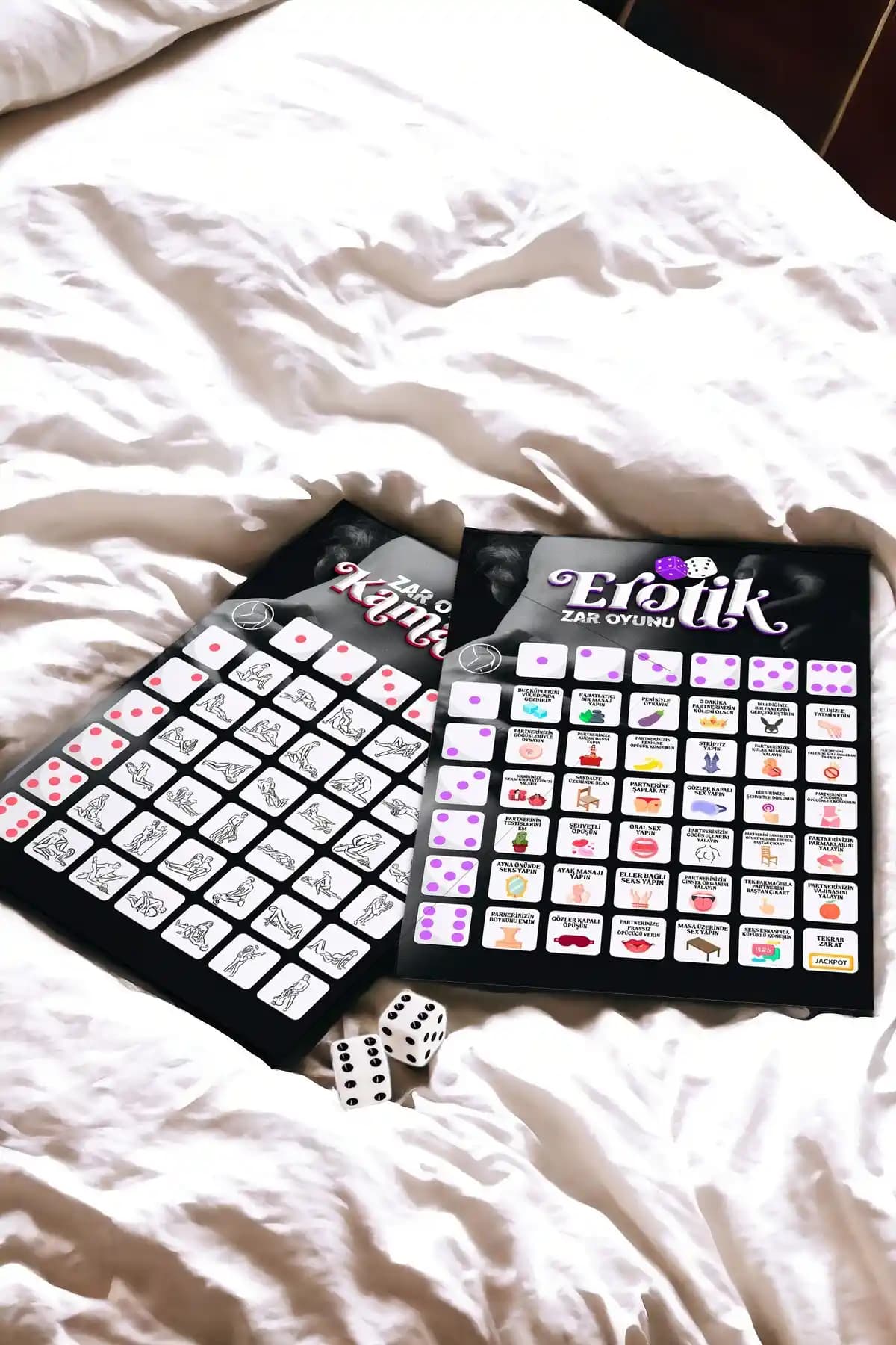 Hediyemen Erotik Görevli ve Kamasutra Pozisyonlu Yatak Zar Oyunu İncelemesi