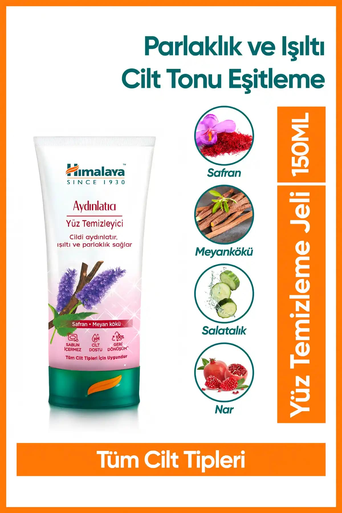 Himalaya Since 1930 Ayıltıcı Yüz Temizleyici: Doğal ve Etkili Cilt Bakımı Çözümü