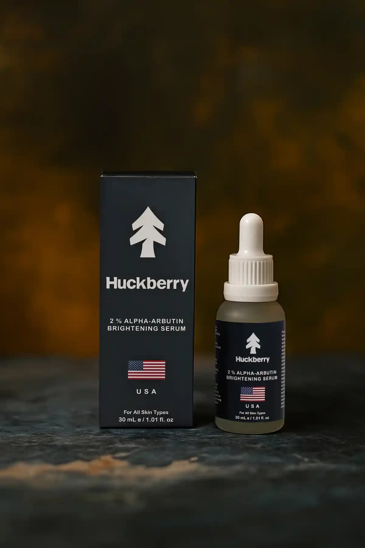 HUCKBERRY Leke Karşıtı Arbutin Serumu: Cilt Tonunu Eşitleyen ve Lekeleri Azaltan Formül