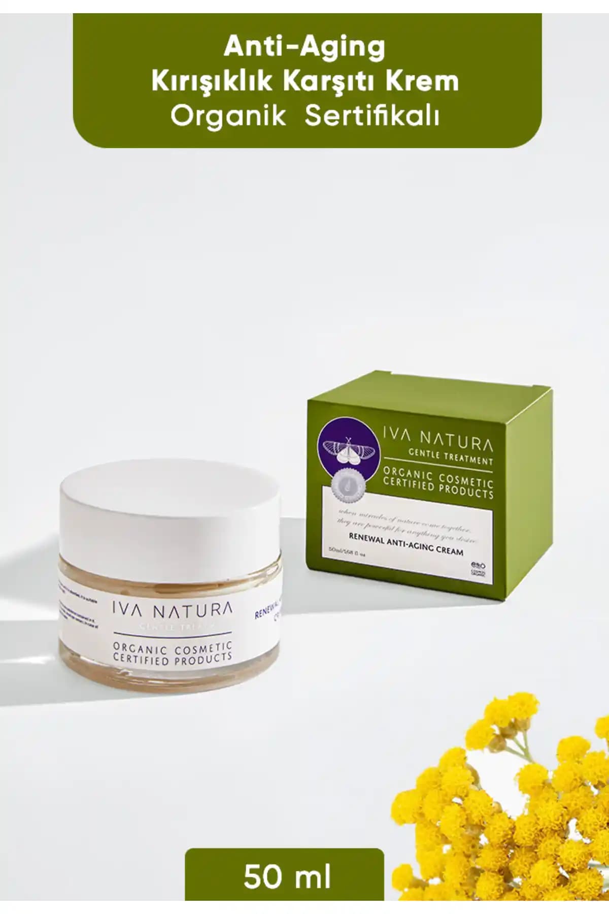 Iva Natura Organik Vegan Anti-Aging Kremi: Doğal ve Etkili Cilt Bakımı Çözümü
