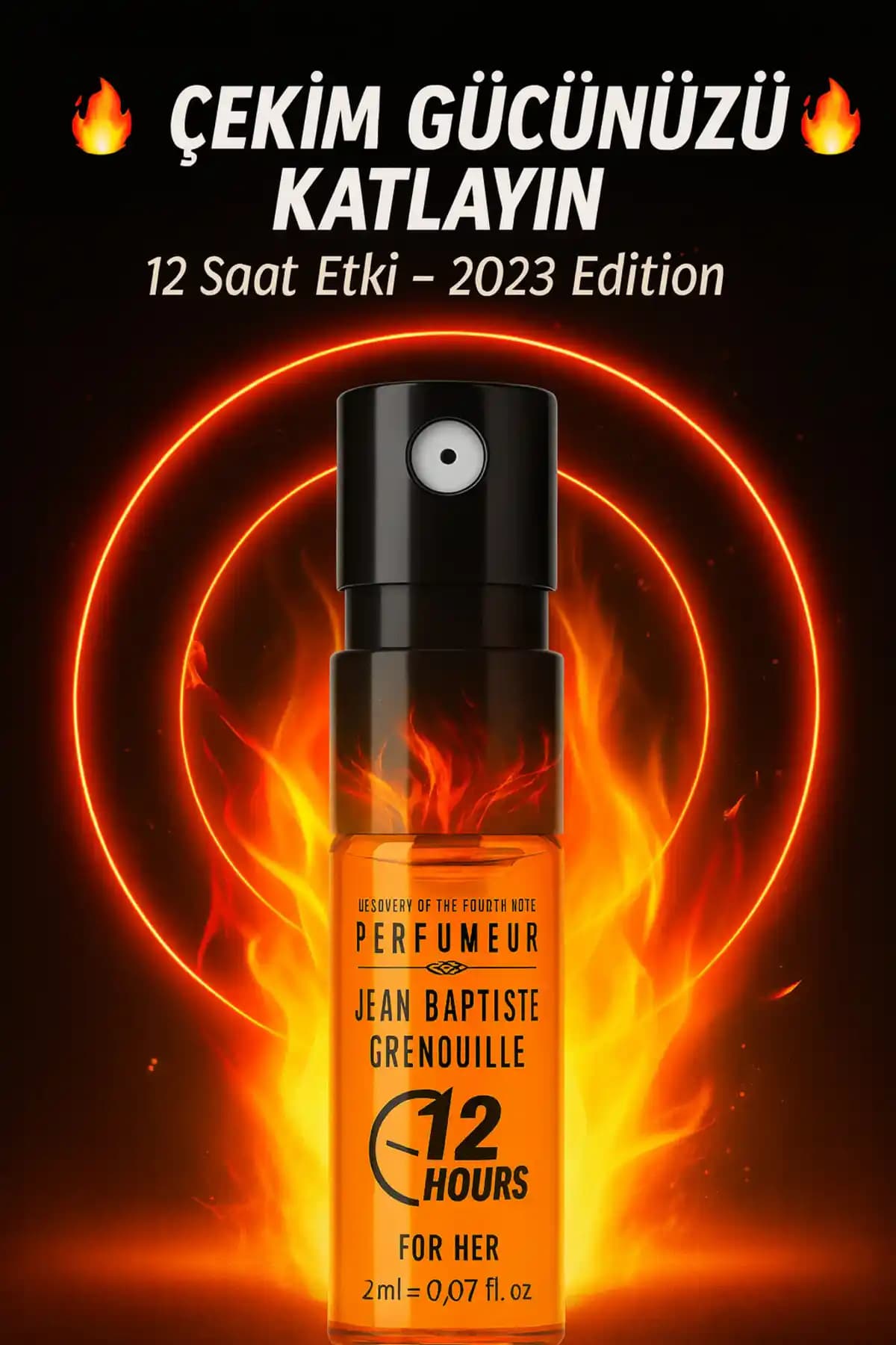 Jean Baptiste Grenouille JBG 2ml Feromon Parfüm Kadınlar İçin Modern ve Çekici Aromatik Koku 2023 Özel Formül