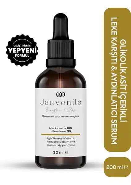 Jeuvenile Niacinamide %10 Serum ile Yağlı ve Karma Ciltlerde Etkili Bakım Çözümleri