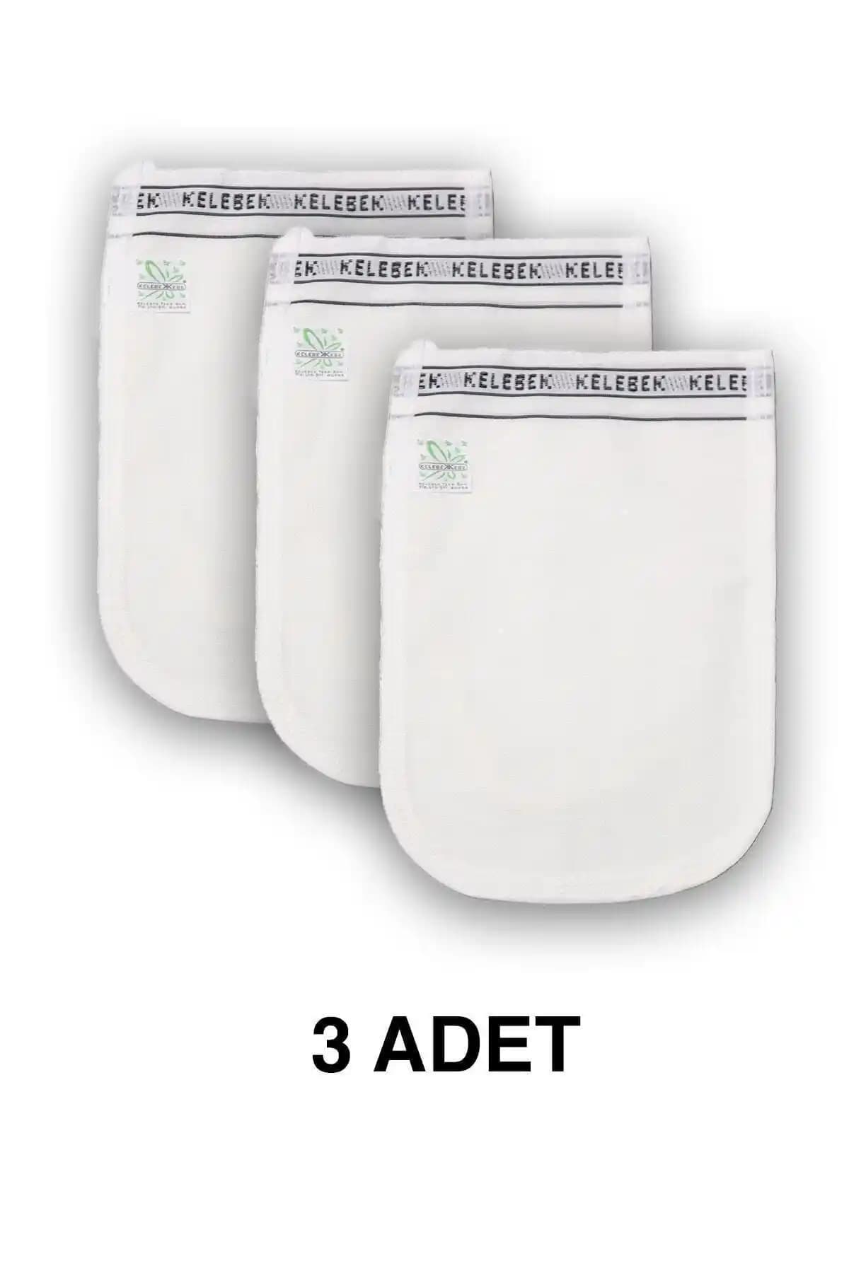 Kelebek Kese Hamam Kesesi 3'lü Paket Doğal Peeling ve Temizlik Aracı