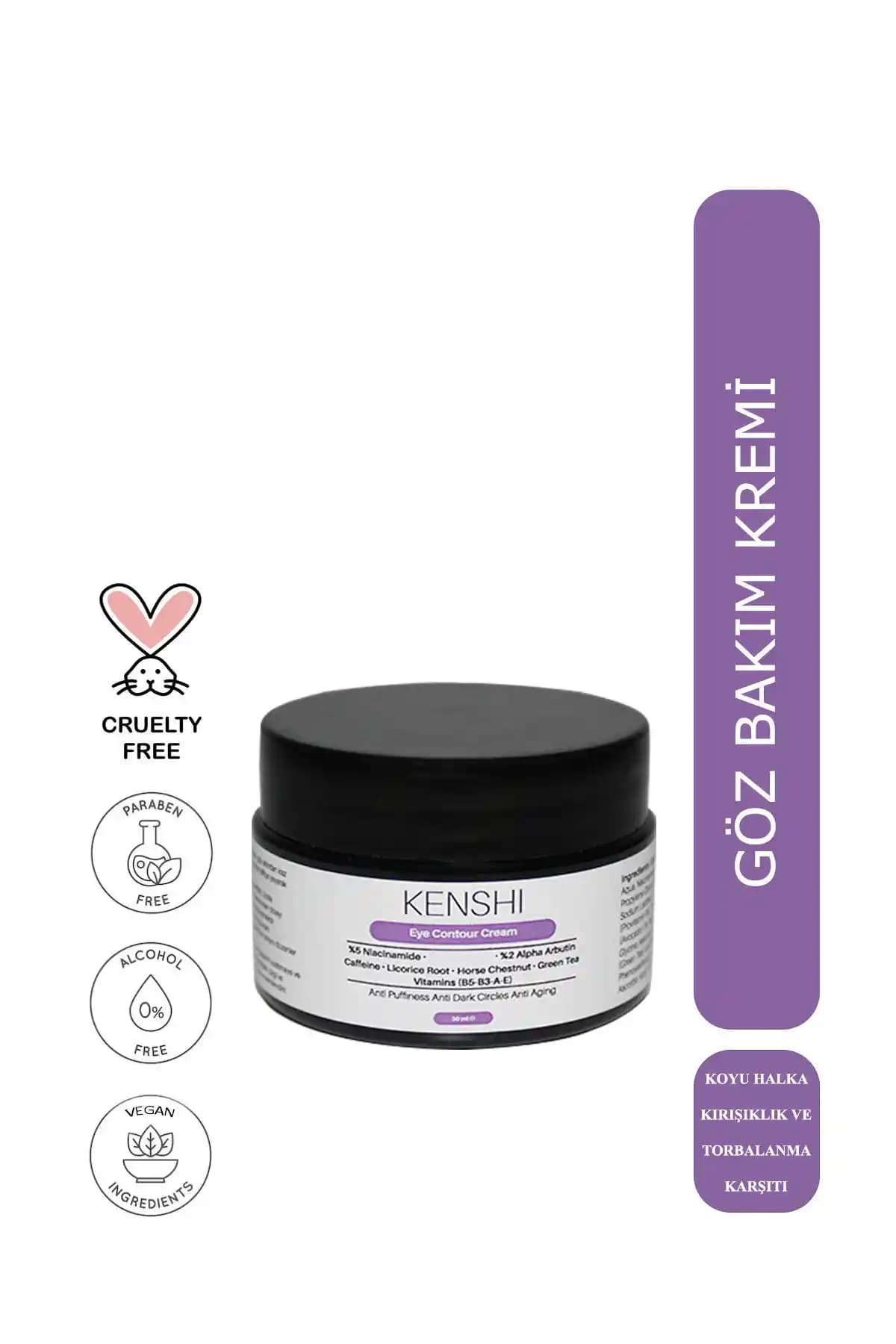 Kenshi Göz Çevresi Bakım Kremi: Yaşlanma ve Morluklara Karşı Doğal Çözüm