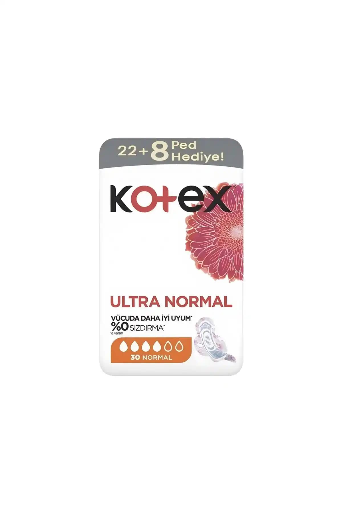 Kotex Dev Ekonomik Ultra Normal Ped Seti Günlük Hijyen İçin Güvenilir ve Konforlu Çözüm