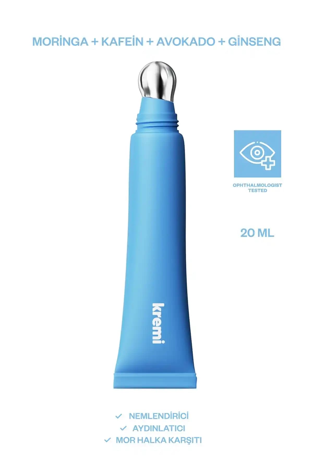 Kremi Cooling Eye Cream: Hyalüronik Asit İçeren Vegan Göz Çevresi Bakım Ürünü