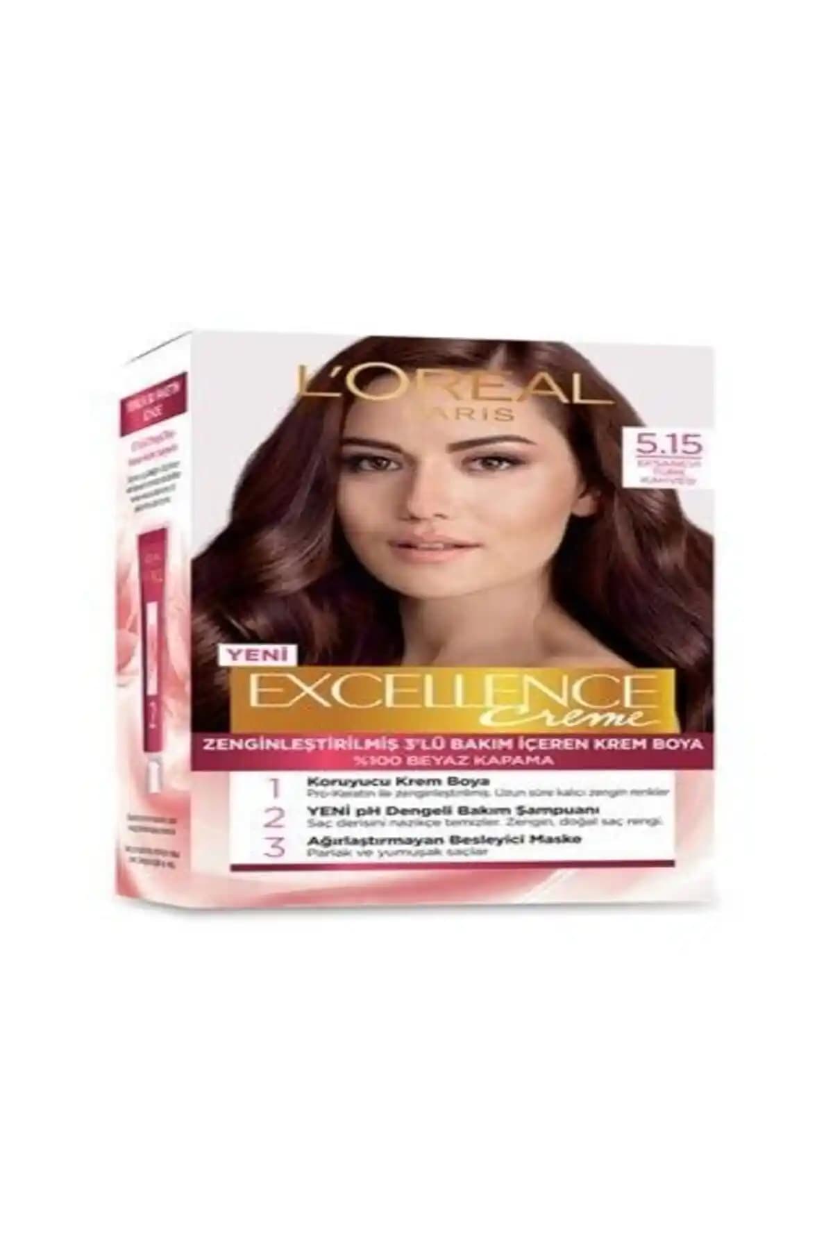 L'Oreal Paris Excellence Creme 5.15 Türk Kahvesi Saç Boyası Detaylı İnceleme ve Kullanım Rehberi