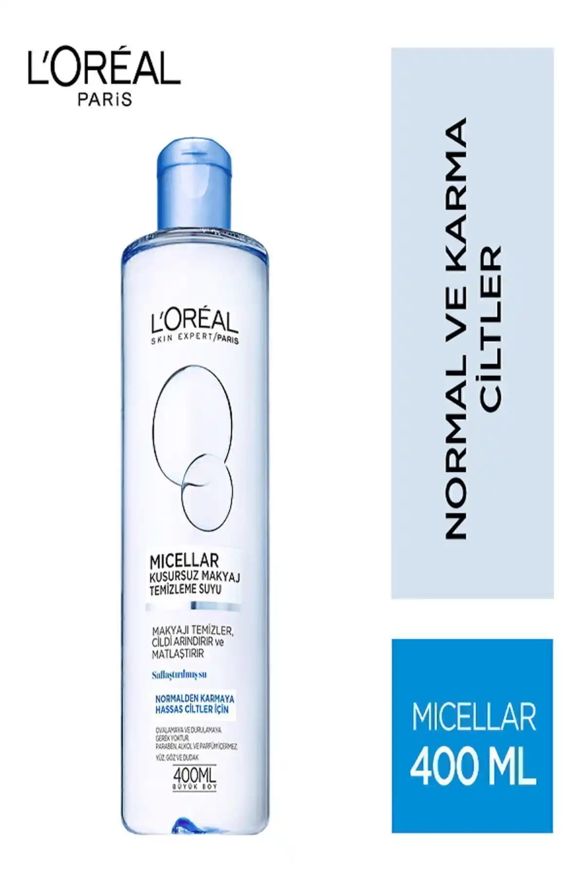 L'Oreal Paris Süper L'Oréal Dermo Expertise Kusursuz Makyaj Temizleme Suyu İncelemesi