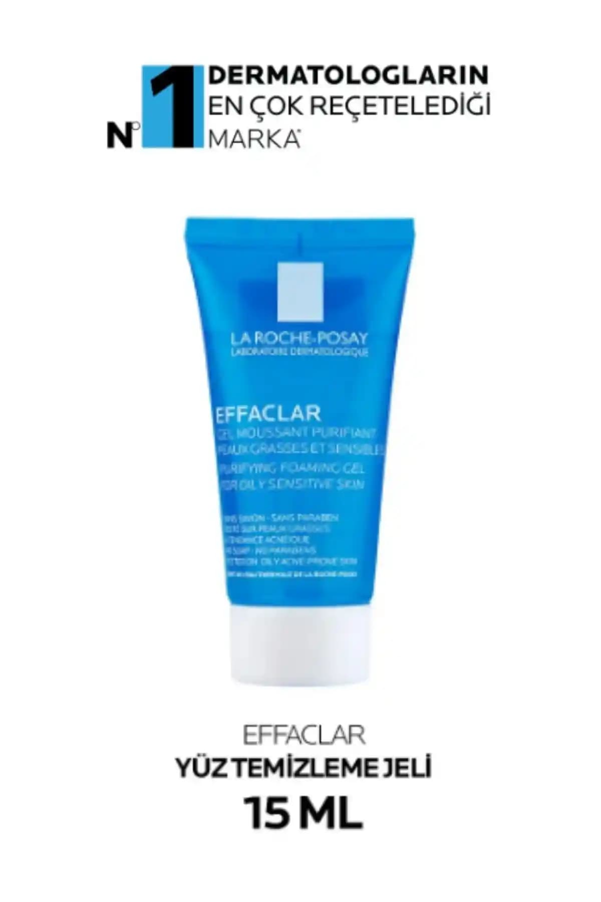 La Roche Posay Effaclar Jel 15 ml: Yağlı ve Hassas Ciltler İçin Etkili Temizleyici Ürün