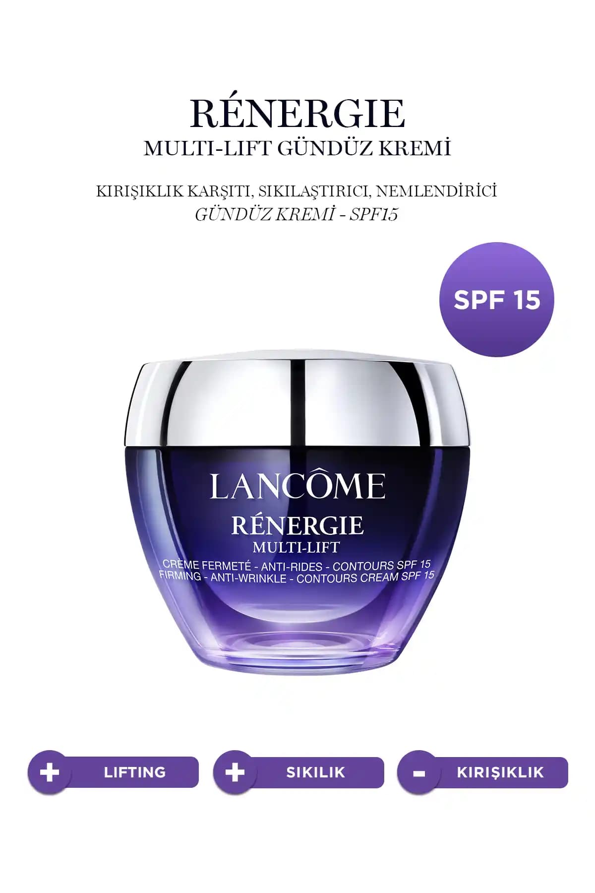 Lancome Renergie Multi-Lift Krem: Cilt Sıkılaştırıcı ve Gençleştirici Etkili Bakım Ürünü
