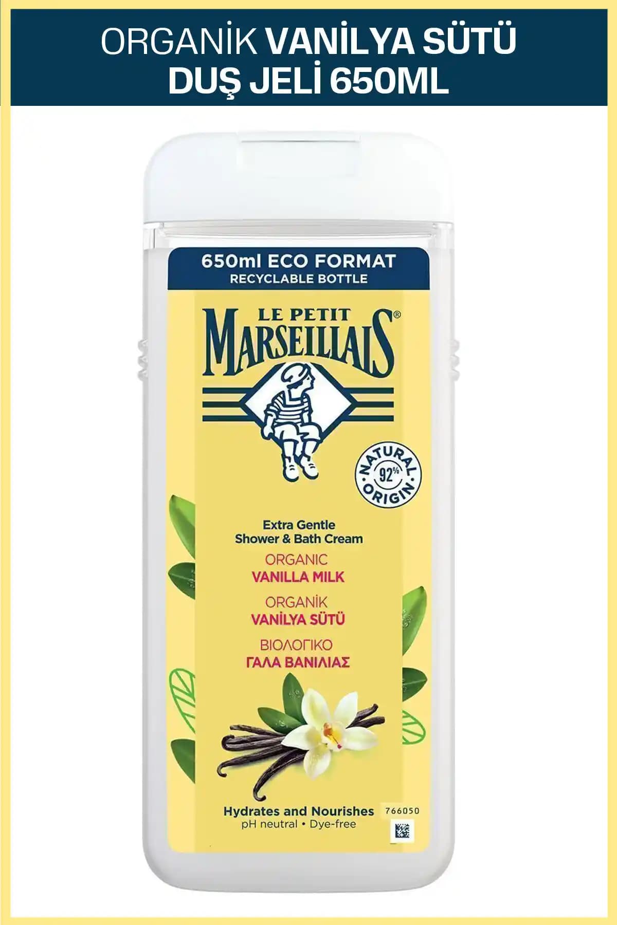 Le Petit Marseillais Vanilya Sütü Duş Jeli: Ferahlatıcı ve Nemlendirici Günlük Bakım Ürünü