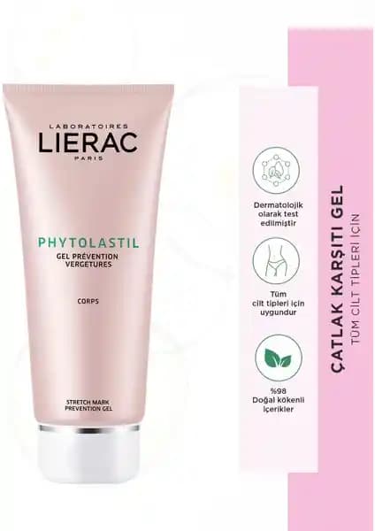Lierac Phytolastil Jel Çatlaklara Karşı Etkili ve Cilt Elastikiyetini Artıran Çözüm