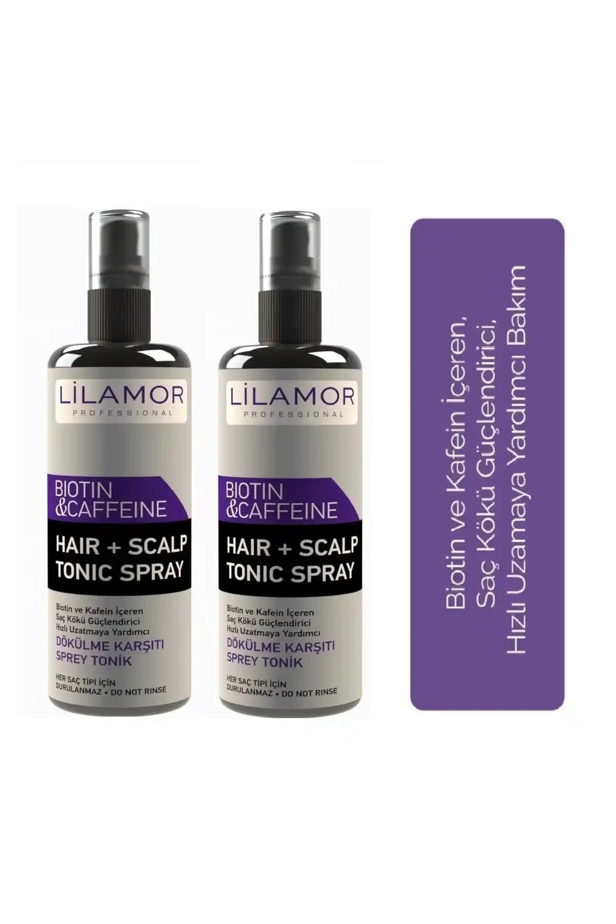 Lilamor Biotin ve Kafein İçeren Dökülme Karşıtı Tonik Sprey Ürünü İncelemesi