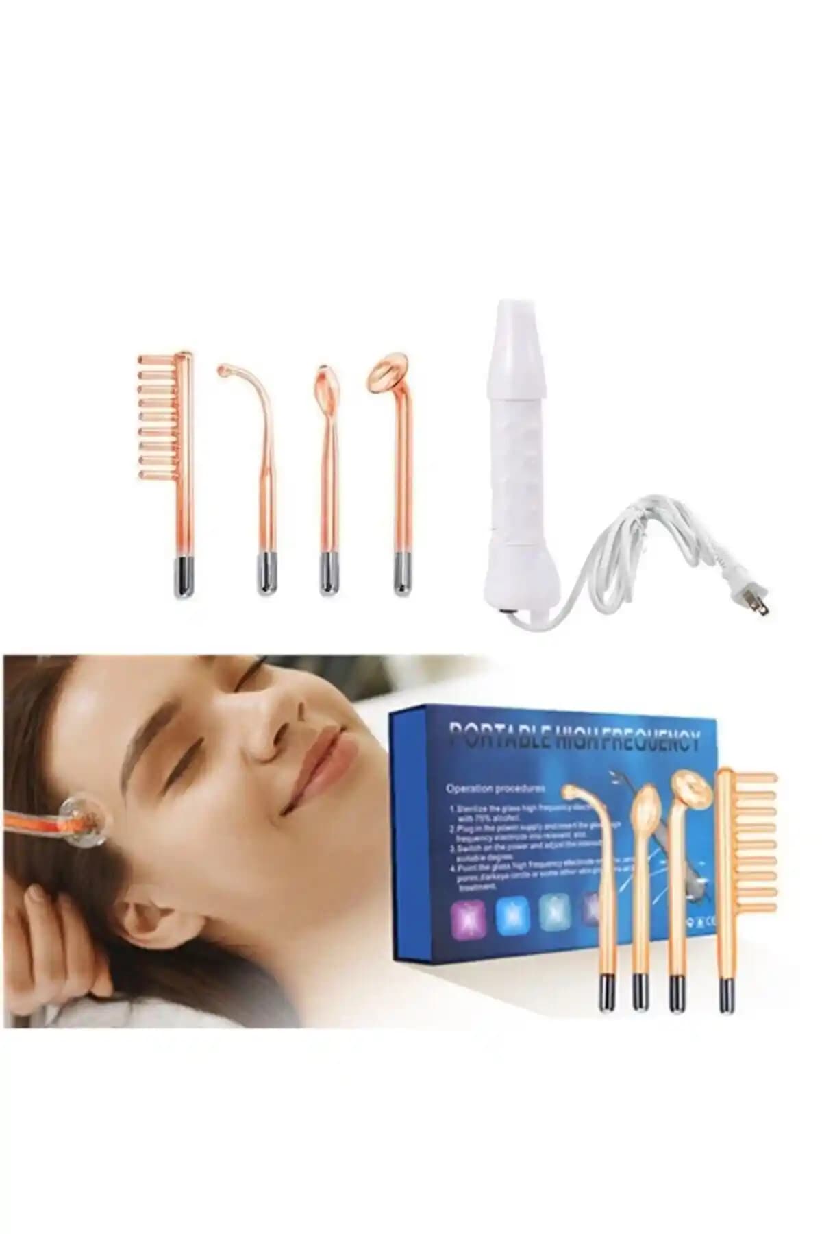 Lion Gate Yüksek Frekans Cihazı: Çok Yönlü ve Güvenilir Cilt Bakım Teknolojisi