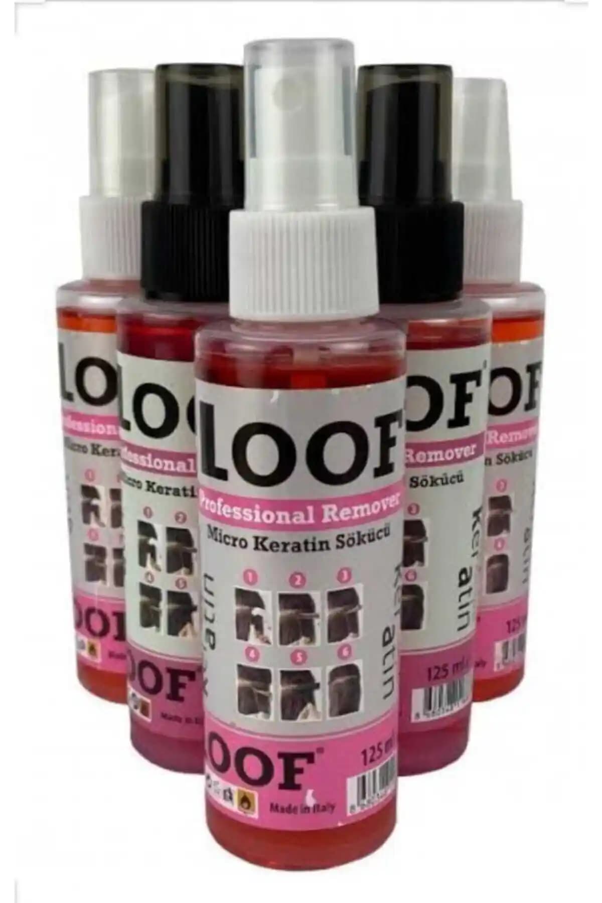 Loof Micro Keratin Kaynak Sökücü Sprey 125 Ml Güvenli ve Etkili Saç Kaynak Çözümüdür