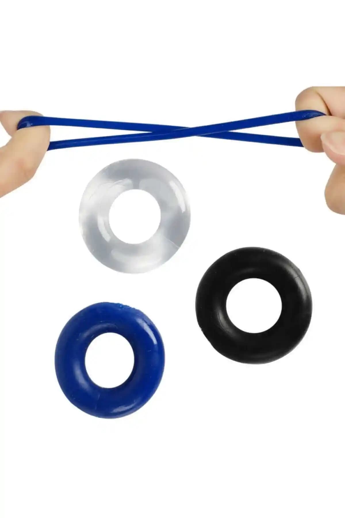 LOVETOY Penis Halkası Seti: Esnek ve Dayanıklı Silikon Tasarımıyla Güçlü Performans