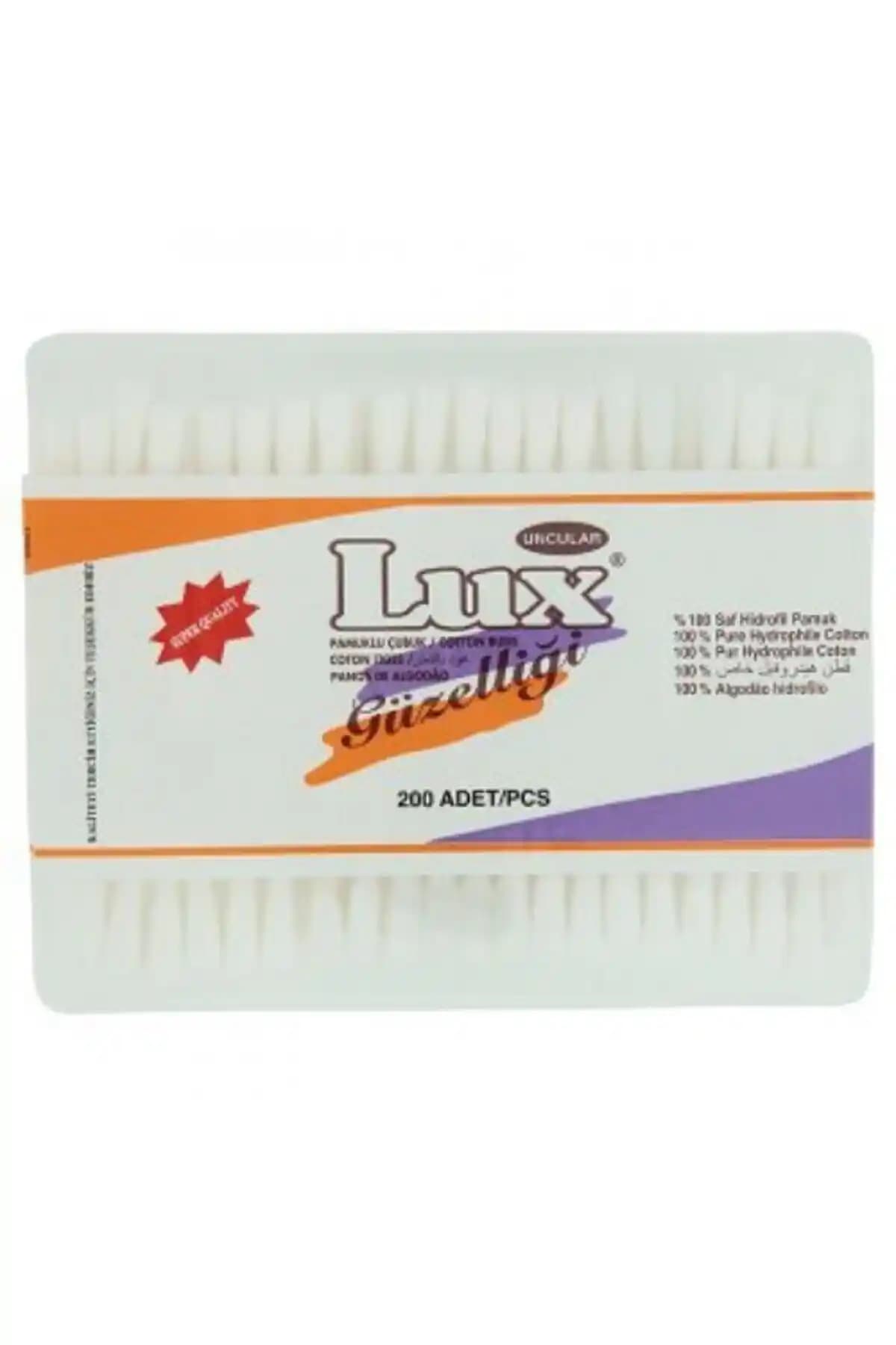 LUX Kare Kulak Çubuğu 200'lü: Güvenilir ve Konforlu Temizlik Çözümü