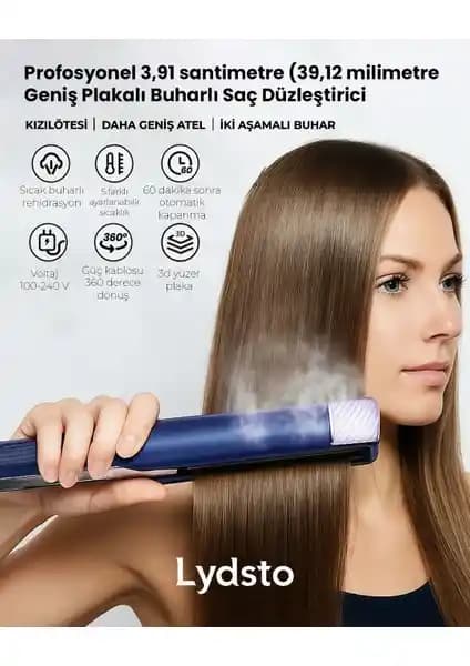 Lydsto Steam Flow Buharlı Saç Düzleştirici ve Şekillendirici Özellikleri ve Kullanım Avantajları