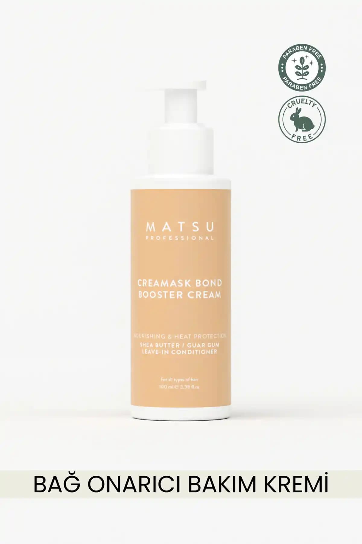 MATSU Creamask Durulanmayan Bağ Onarıcı Bakım Kremi Saçlarınızı Güçlendiren Doğal Çözüm