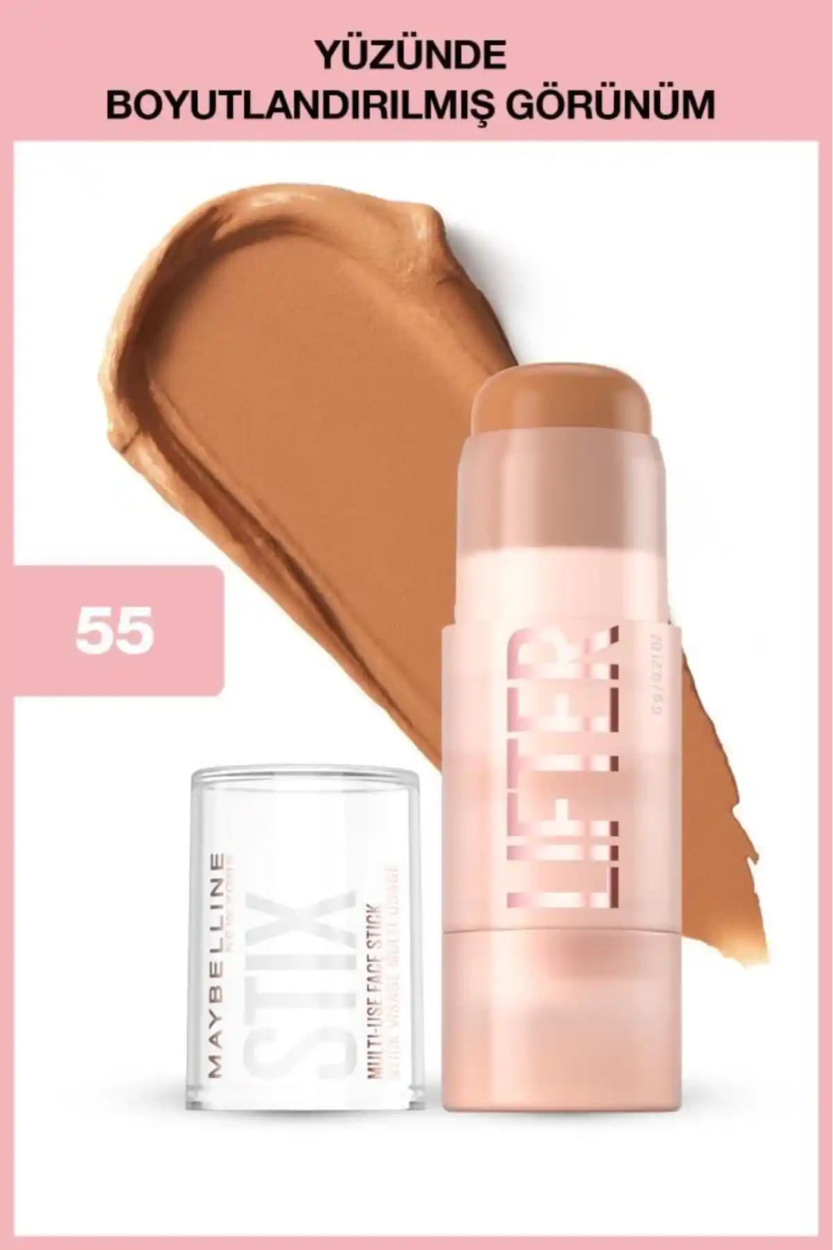 Maybelline New York Lifter Stix Yüz Şekillendirici Stick: Doğal ve Pratik Makyaj Çözümü