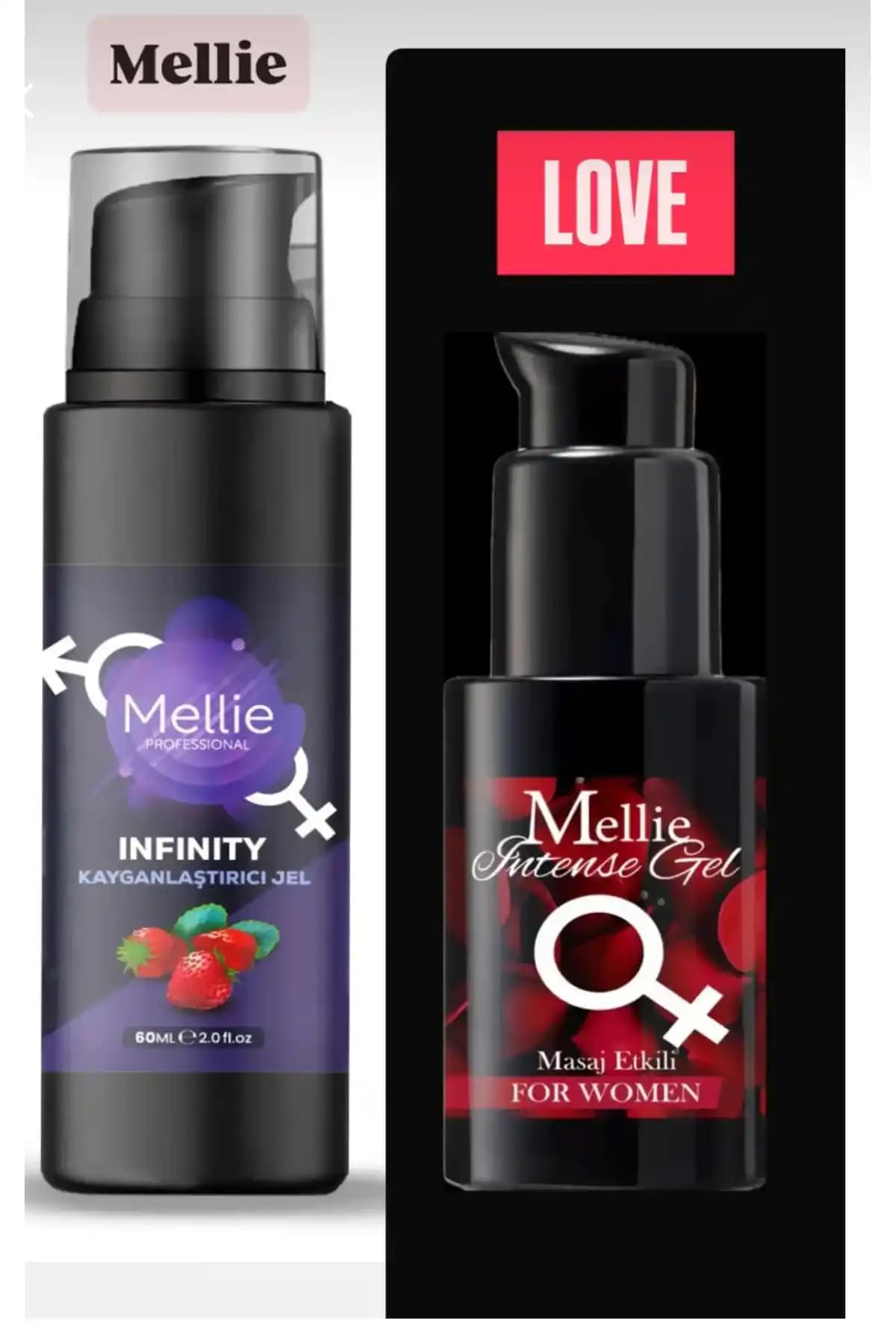 Mellie Profesyonel Kadın İstek ve Zevk Artırıcı Seti Cinsel Deneyimi Geliştiren Ürünler