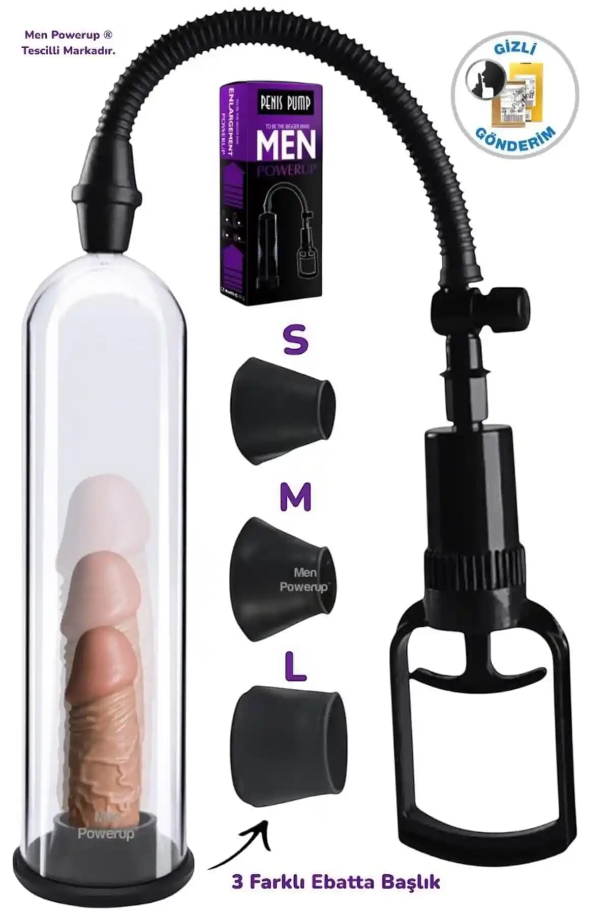 Men Powerup Tetikli Vakum Pompa: Güçlü ve Pratik Kullanım İçin Tasarlanmış Erkek Sağlığı Ürünü