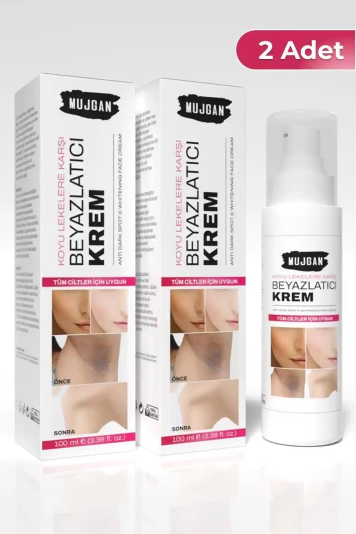 MUJGAN 2'li Kararma Karşıtı Cilt Beyazlatıcı Krem İncelemesi ve Kullanım Yöntemleri
