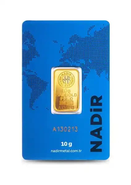 Nadir Gold 24 Ayar Külçe Gram Altın 10 Gr: Güvenilir Yatırım ve Saklama Seçeneği