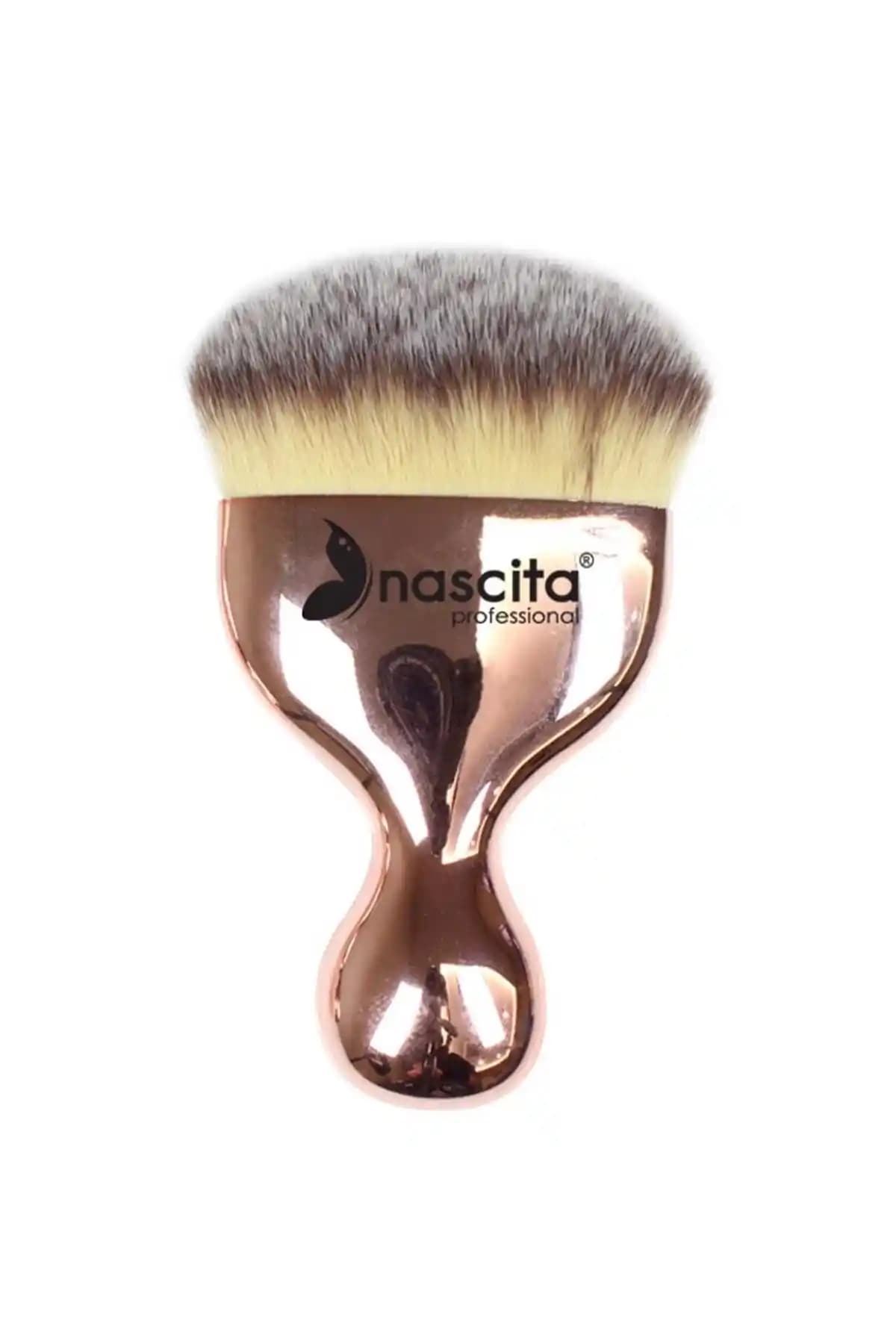 Nascita Bronzy Glow Kısa Yapılı Düz Kontür Fırçası Profesyonel ve Pratik Kullanım İçin Uygun