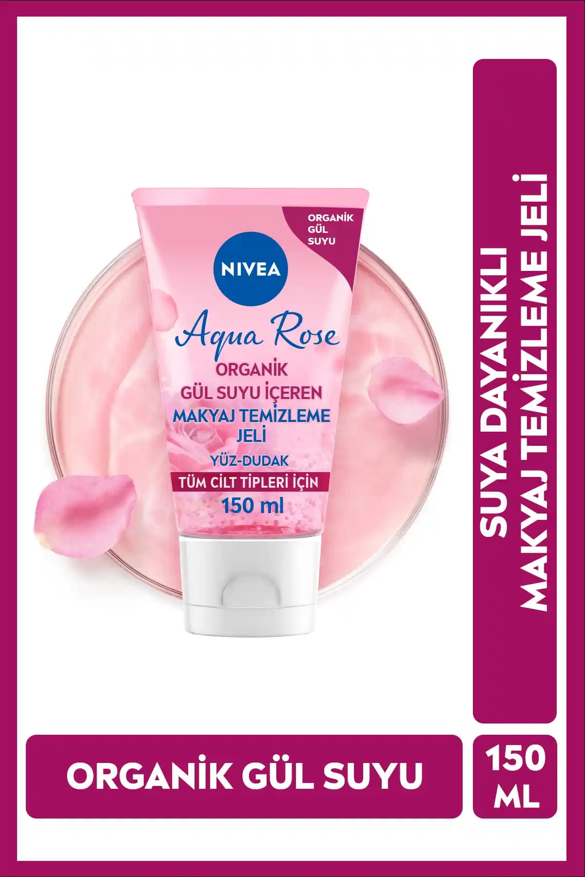 NIVEA Aqua Rose Organik Gül Suyu İçeren Makyaj Temizleme Jeli İncelemesi