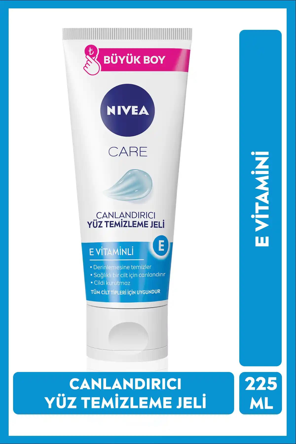 NIVEA Canlandırıcı Yüz Temizleme Jeli: Tüm Cilt Tipleri İçin Güvenilir ve Etkili Temizlik Çözümü